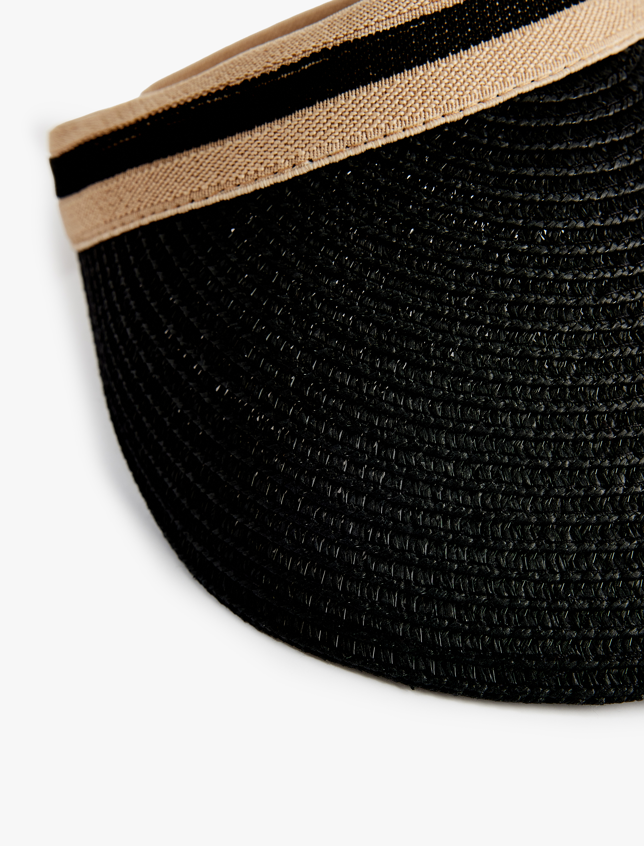  Kadın Hasır Vizör Şapka