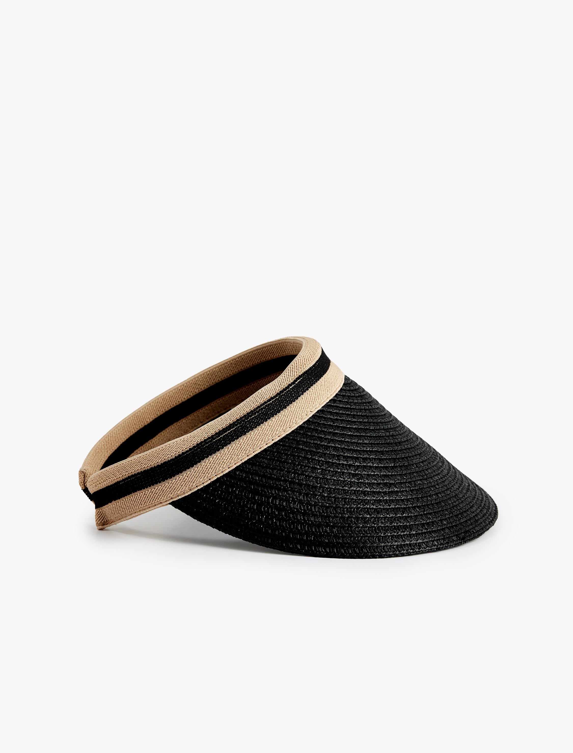  Kadın Hasır Vizör Şapka