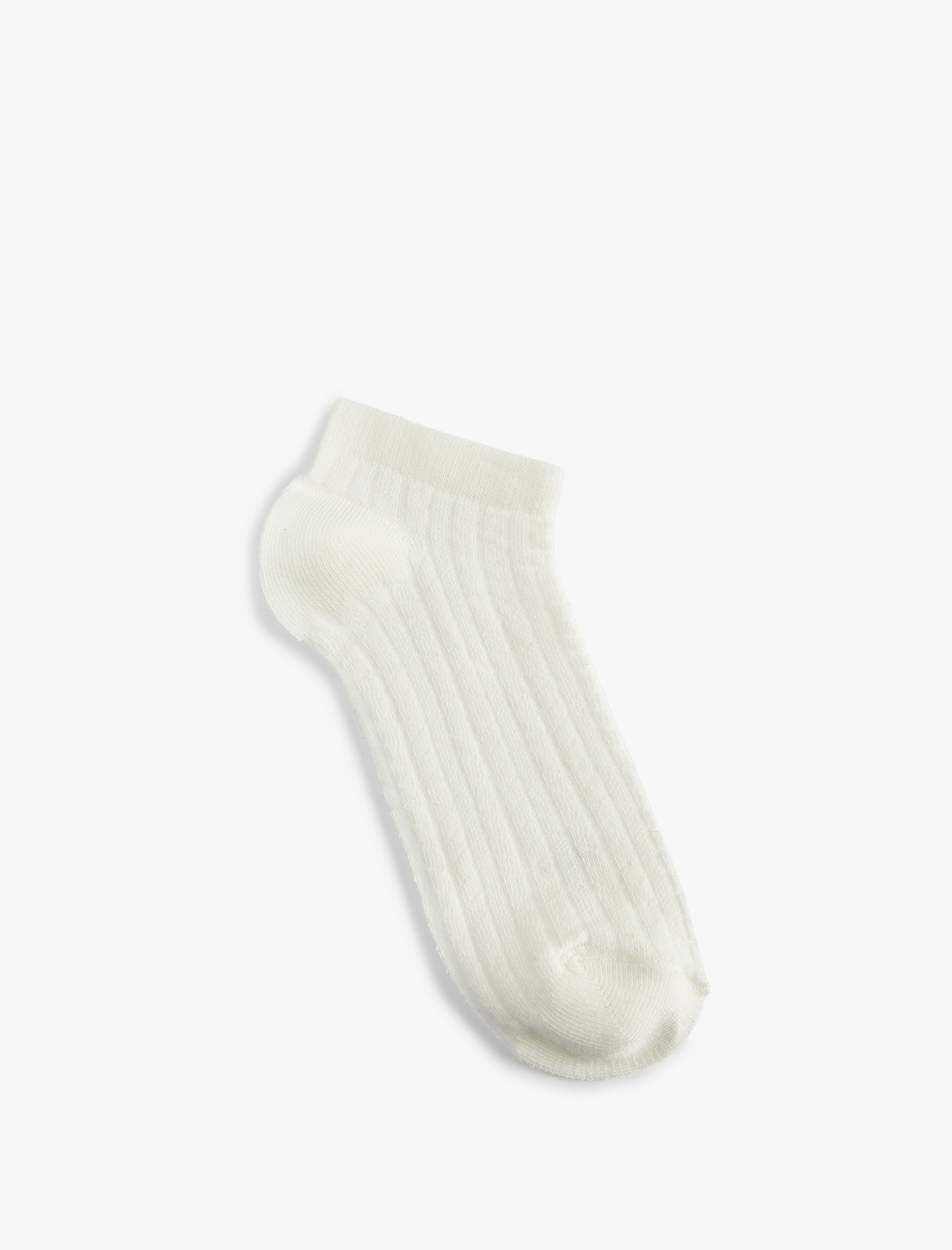  Kadın Dokulu 2'li Patik Çorap Seti