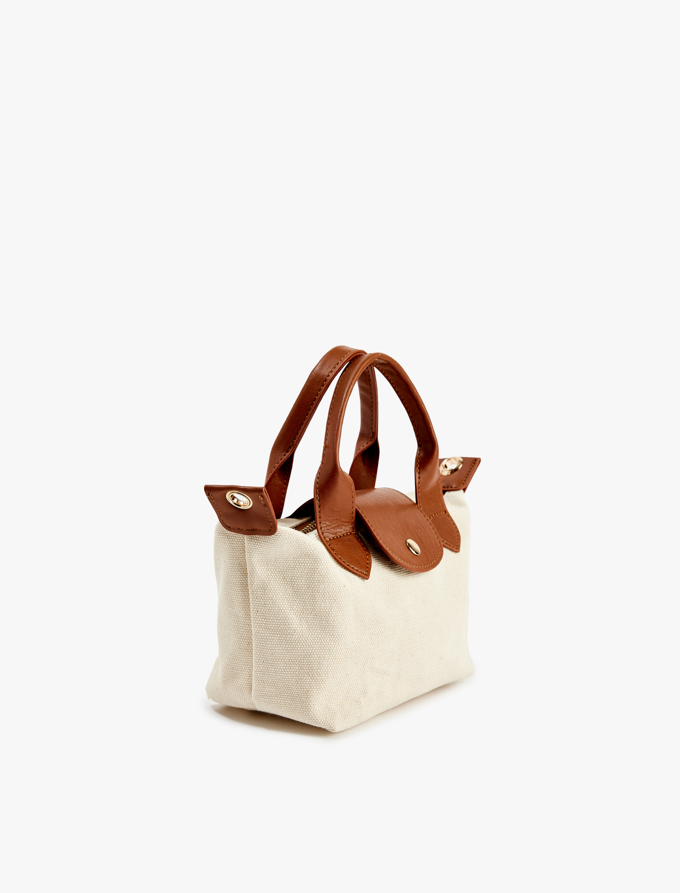  Kadın Saplı Çapraz Askılı Viskon Karışımlı El Çantası