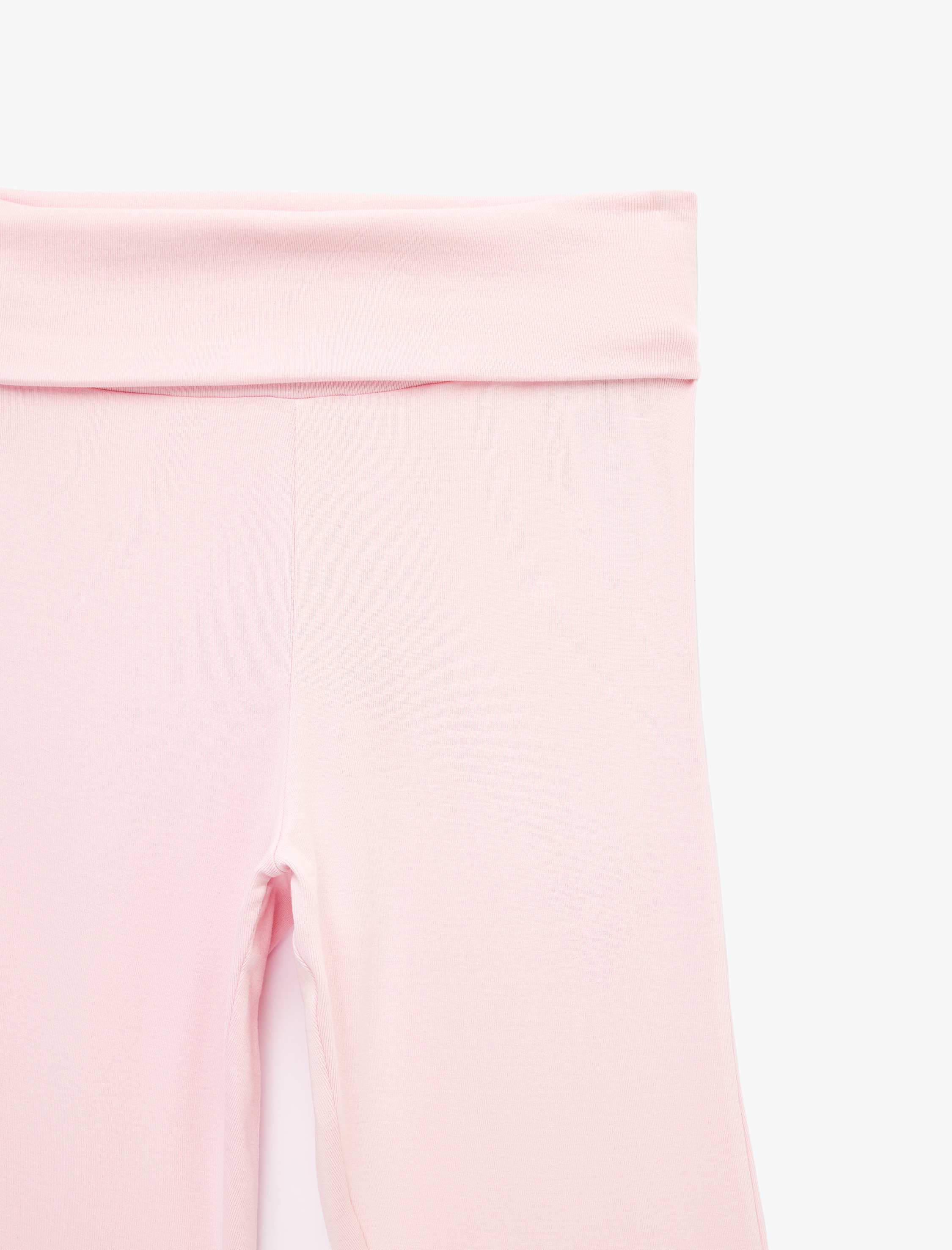   Slim Fit Modal Karışımlı İspanyol Paça Pantolon