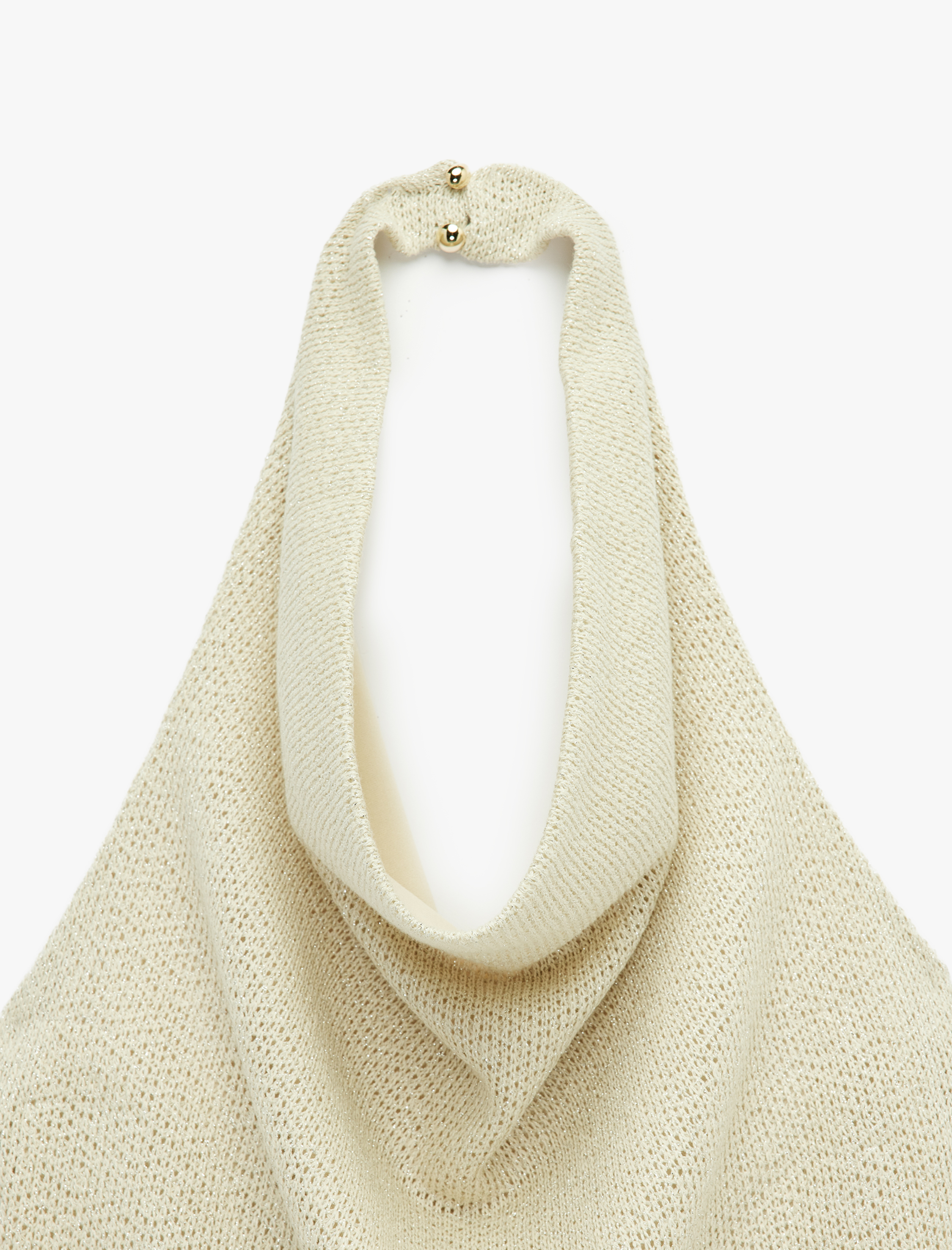   Slim Fit Asimetrik Kesim Sırt Dekolteli Degaje Yaka Bluz