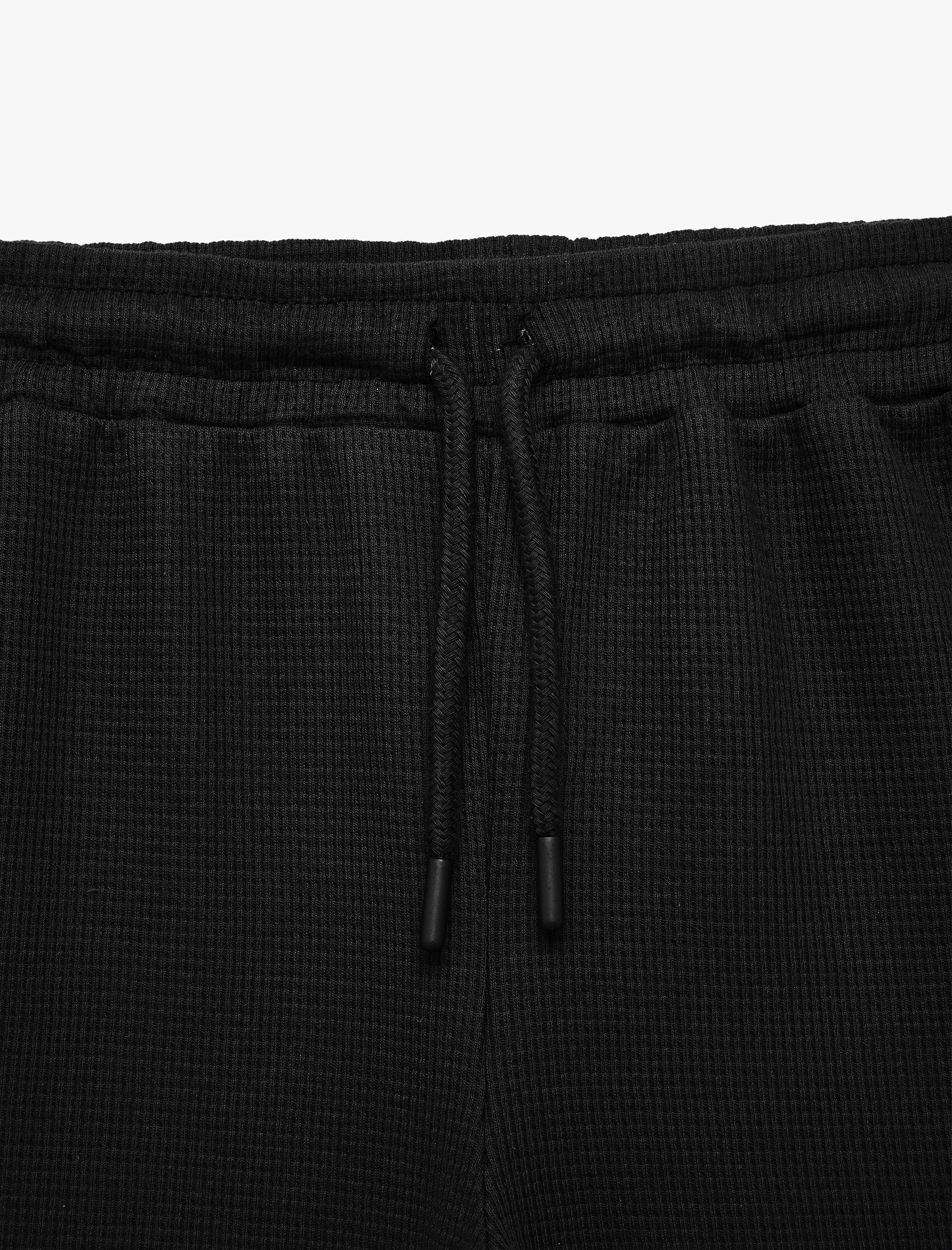  Erkek Çocuk Pamuklu Beli Bağlamalı Dokulu Basic Şort