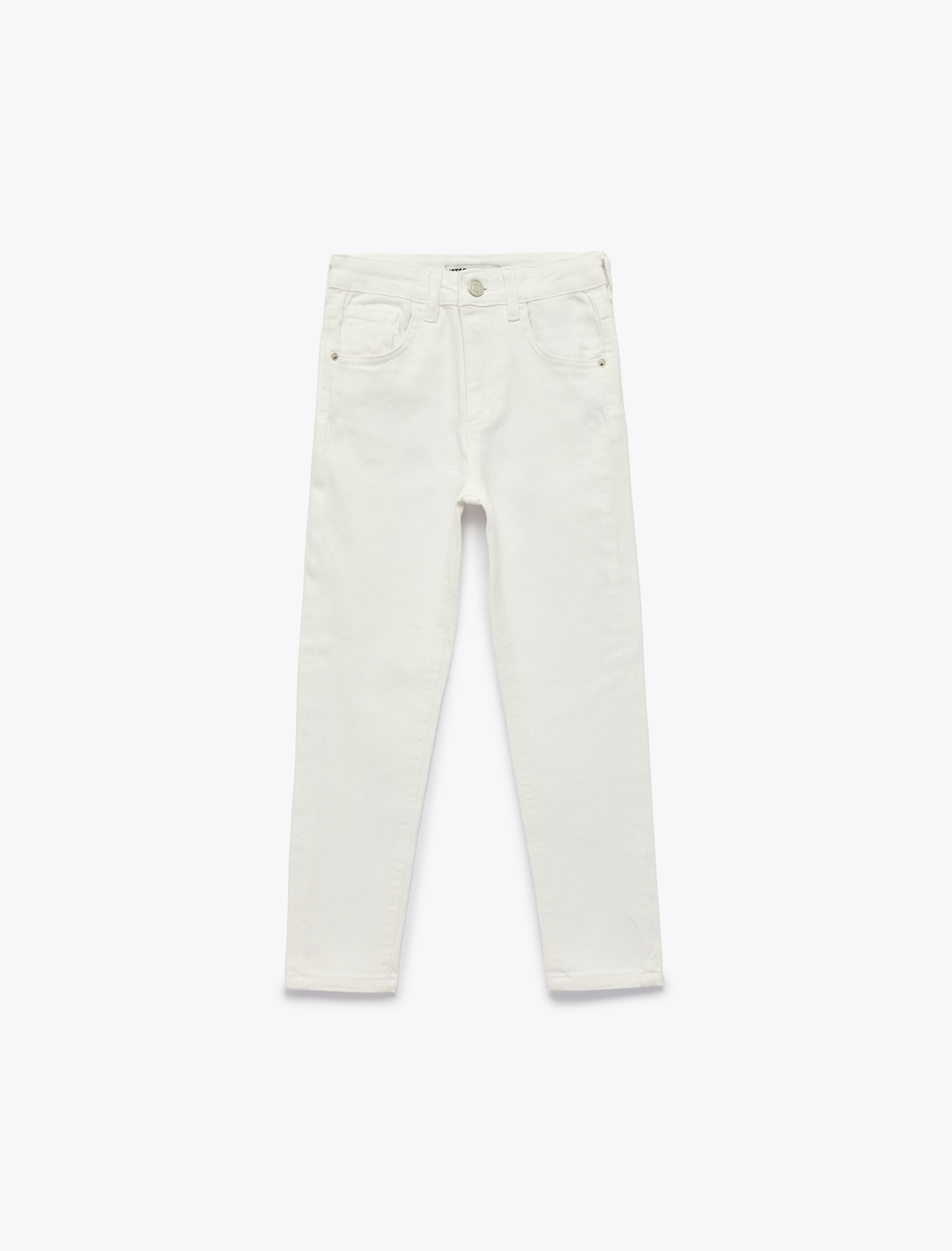  Erkek Çocuk Normal Bel Pamuklu Straight Jean Pantolon