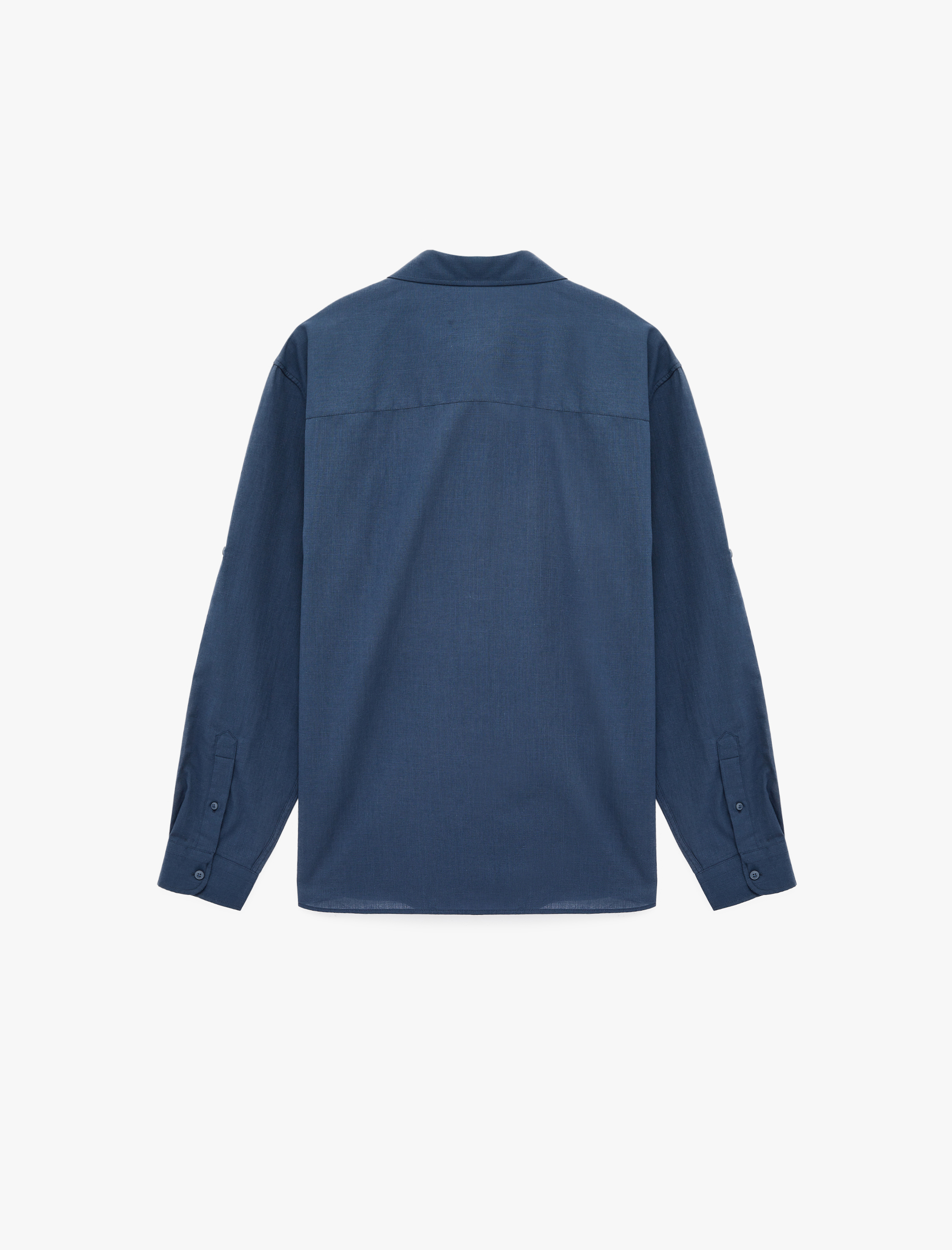   Regular Fit Klasik Yaka Pamuklu Uzun Kollu Gömlek