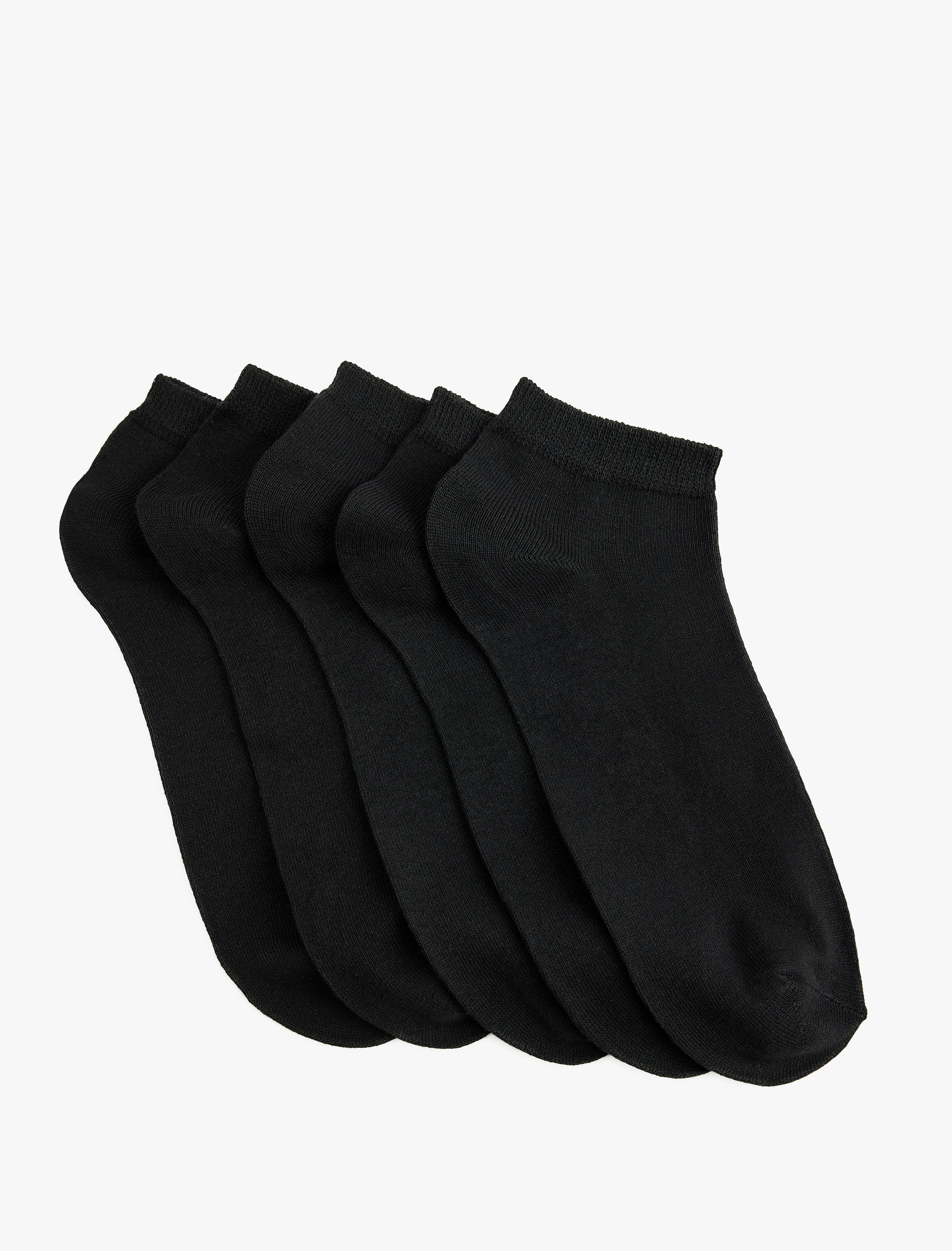  Erkek 5'li Basic Patik Çorap Seti