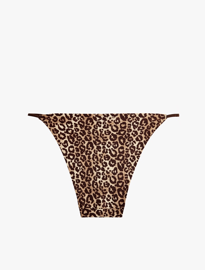  Leopar Desenli Brief Külot