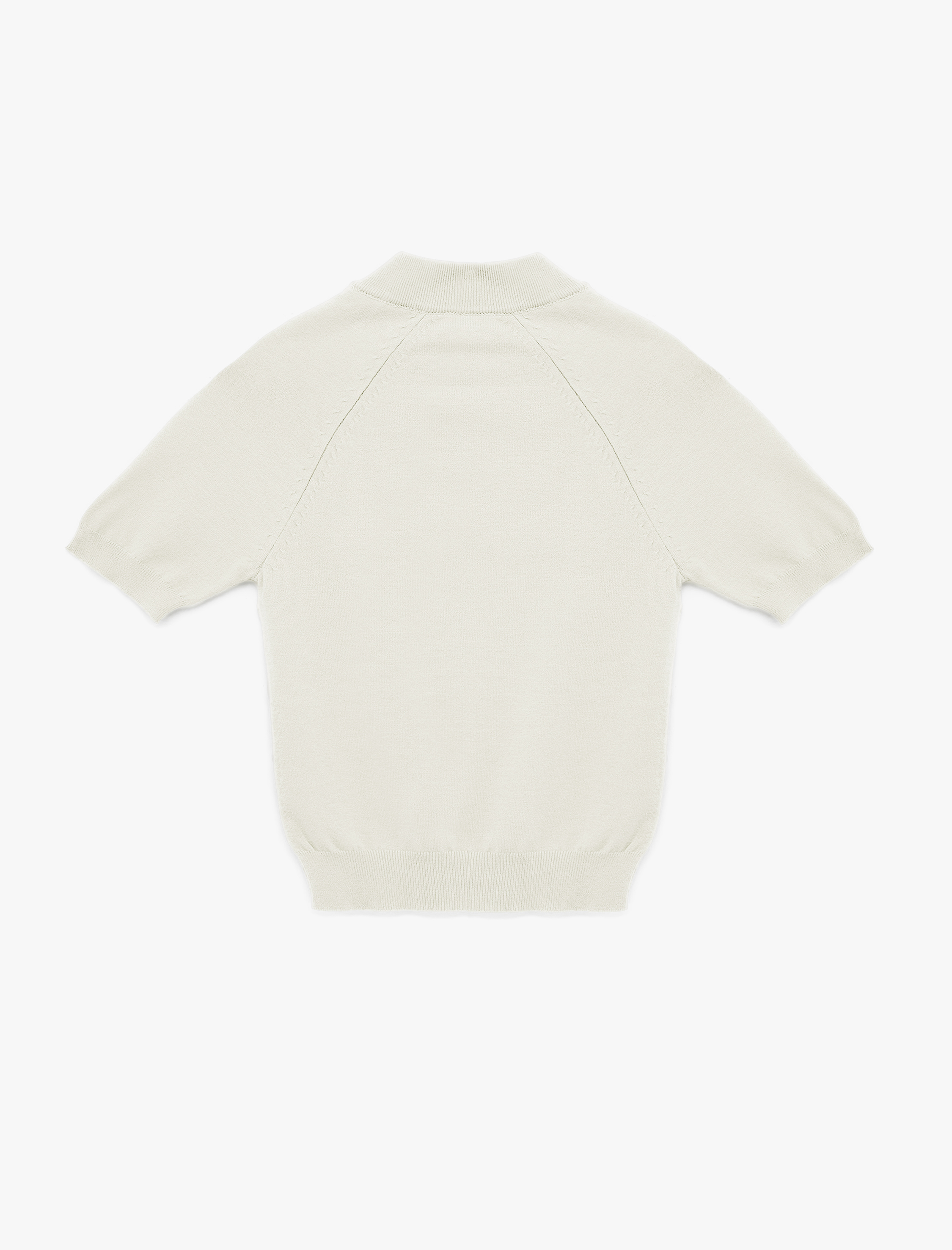   Balıkçı Yaka Kısa Kollu Triko Kazak