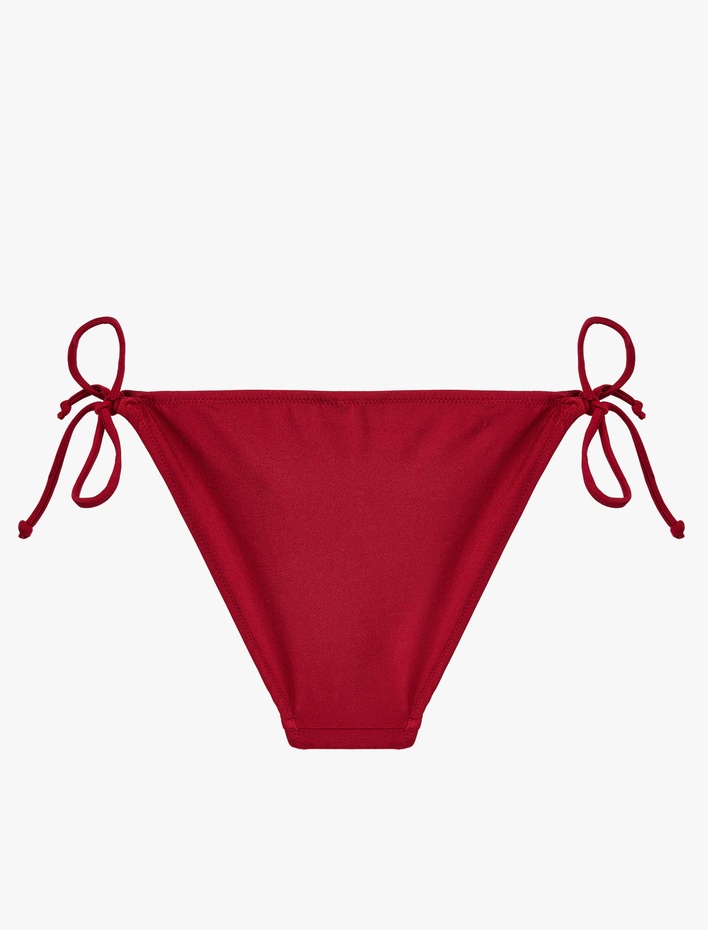  Yanları Bağlamalı İpli Bikini Altı