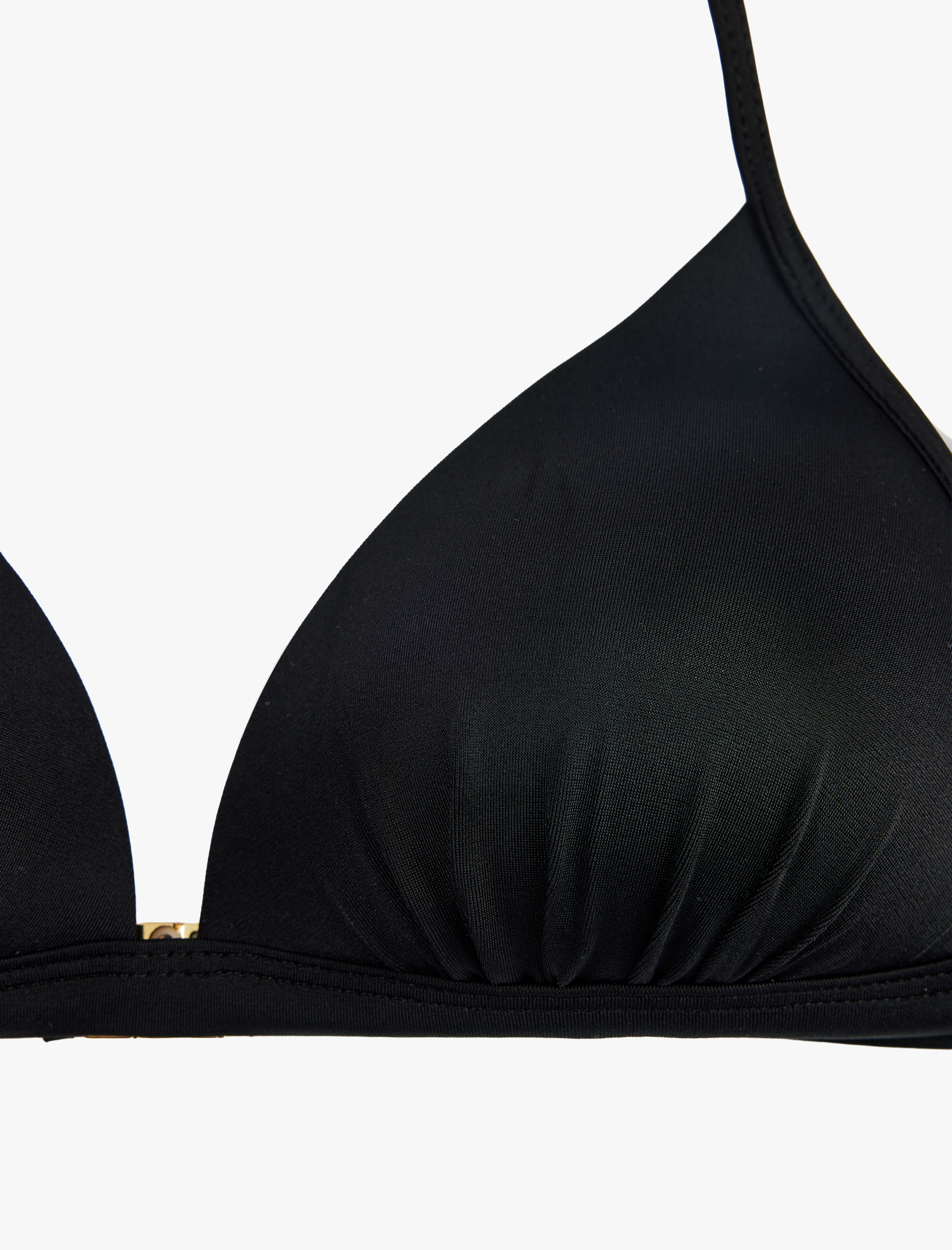   Boyundan Bağlamalı Üçgen Bikini Üstü