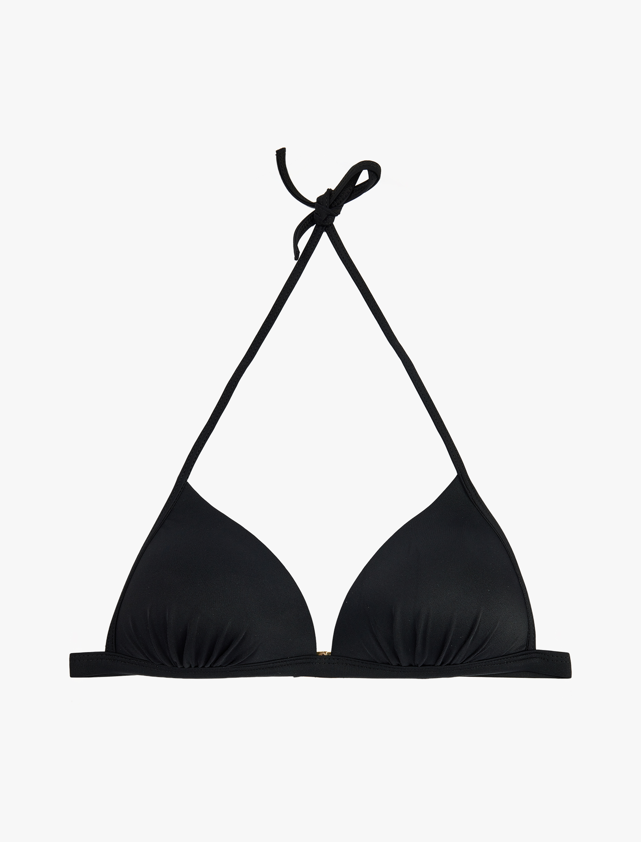   Boyundan Bağlamalı Üçgen Bikini Üstü