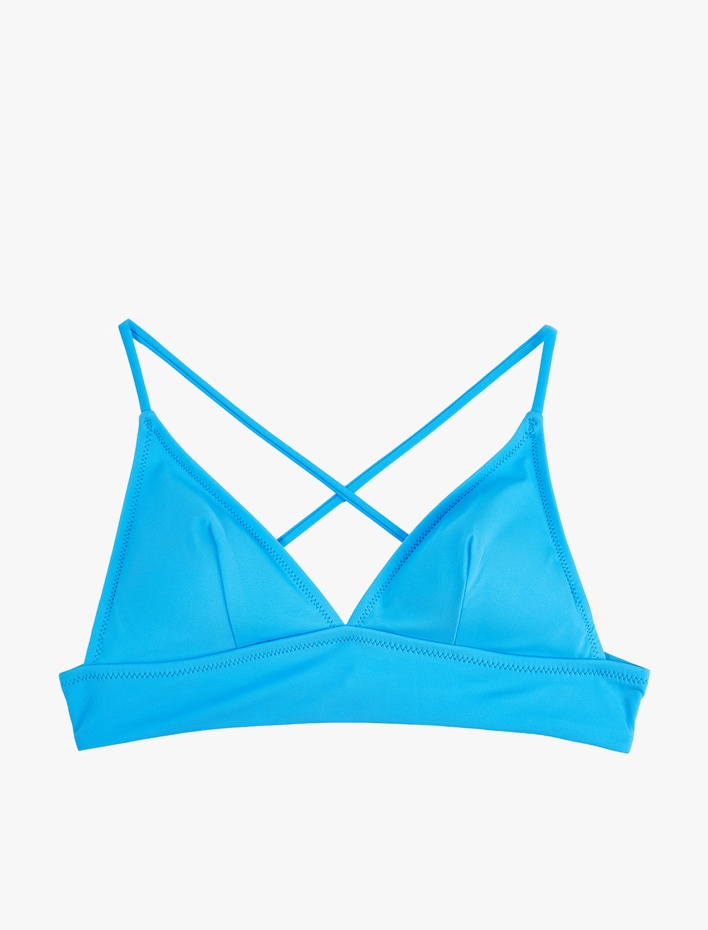  Çapraz Askılı Bralet Bikini Üstü