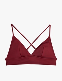 Çapraz Askılı Bralet Bikini Üstü