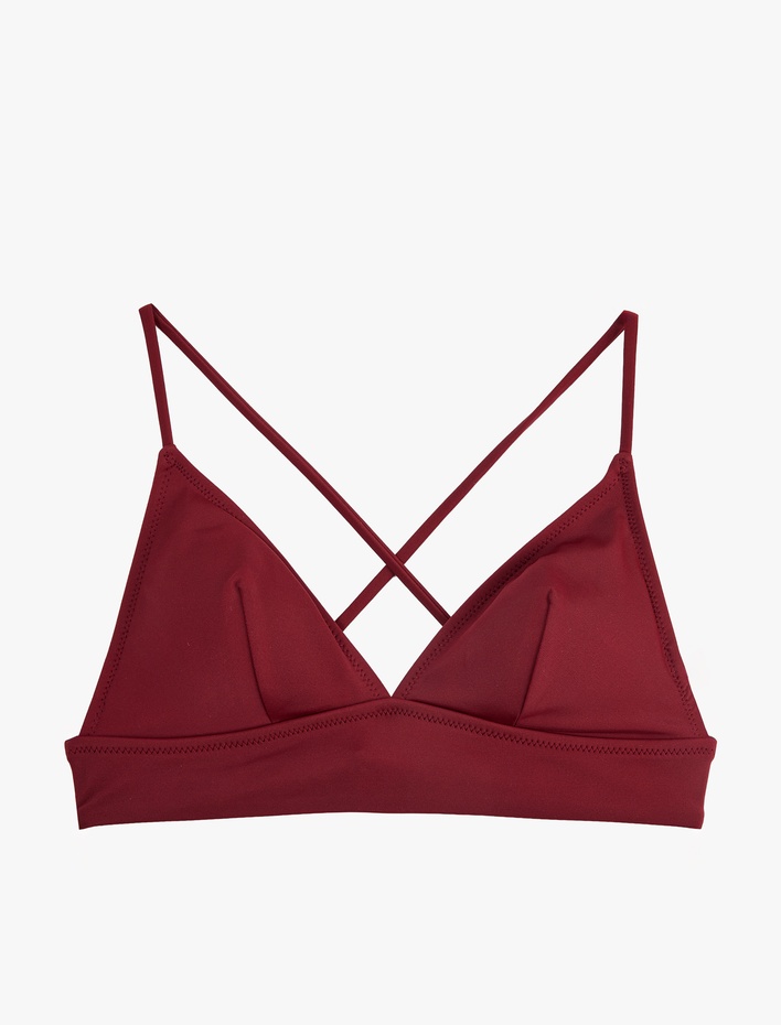  Çapraz Askılı Bralet Bikini Üstü