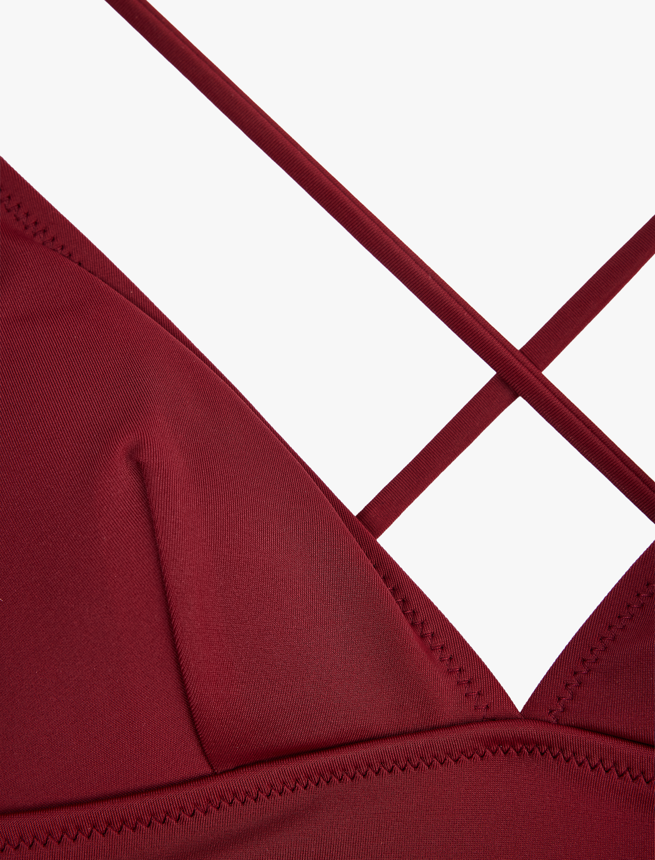   Çapraz Askılı Bralet Bikini Üstü