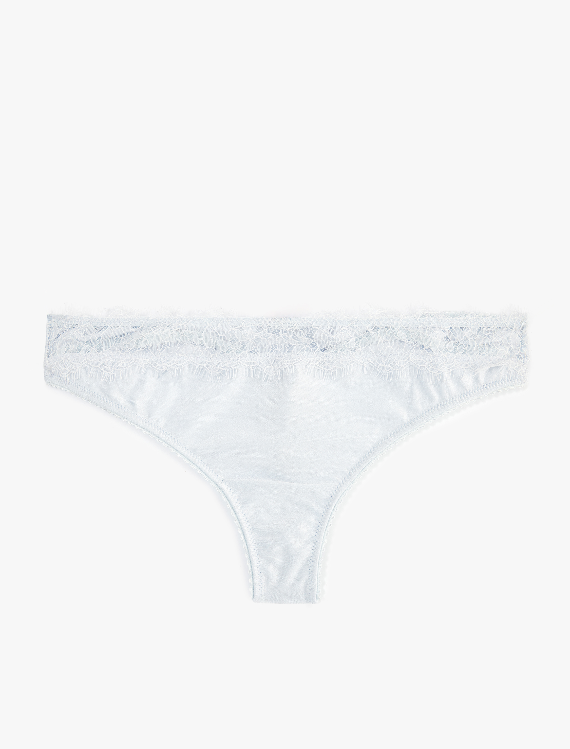   Dantel Detaylı Rahat Kalıp String Külot