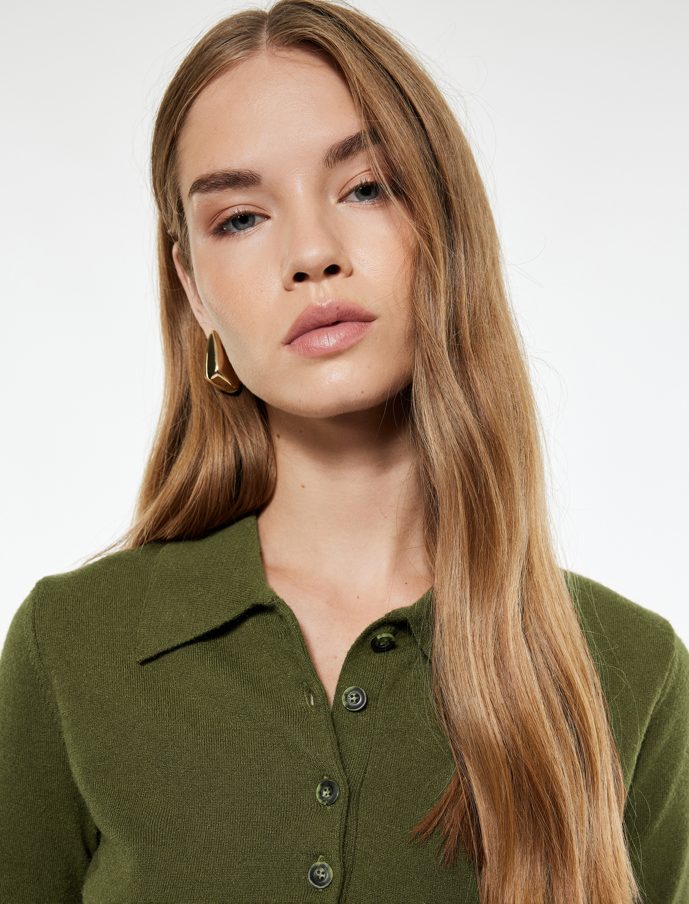   Koton X Sima Tarkan - Regular Fit Polo Yaka Triko Kazak