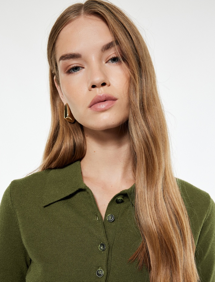  Koton X Sima Tarkan - Regular Fit Polo Yaka Triko Kazak