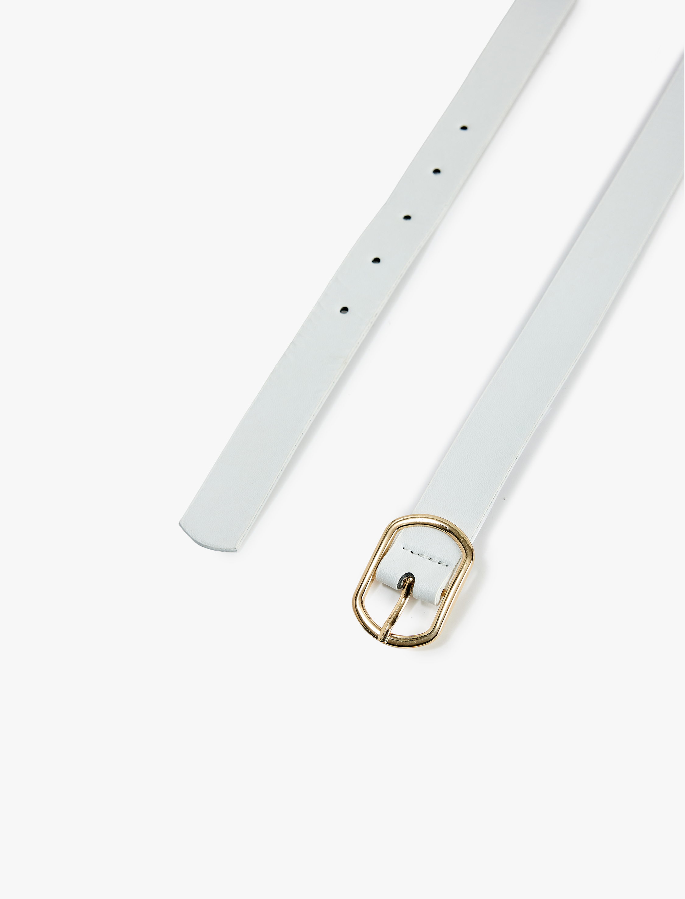  Kadın Metal Tokalı Suni Deri Kemer