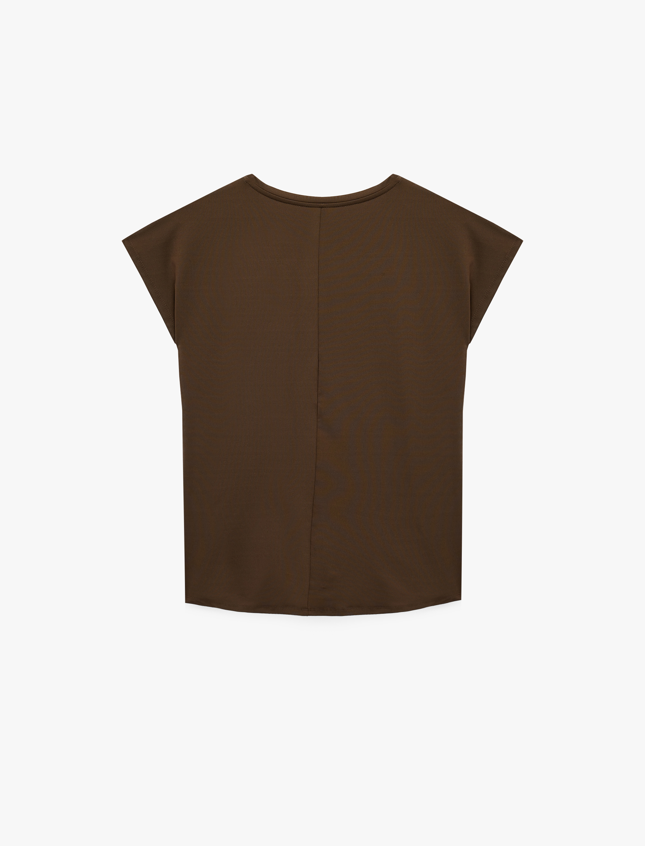   Rahat Kalıp Kısa Kollu Bisiklet Yaka Spor Tişört