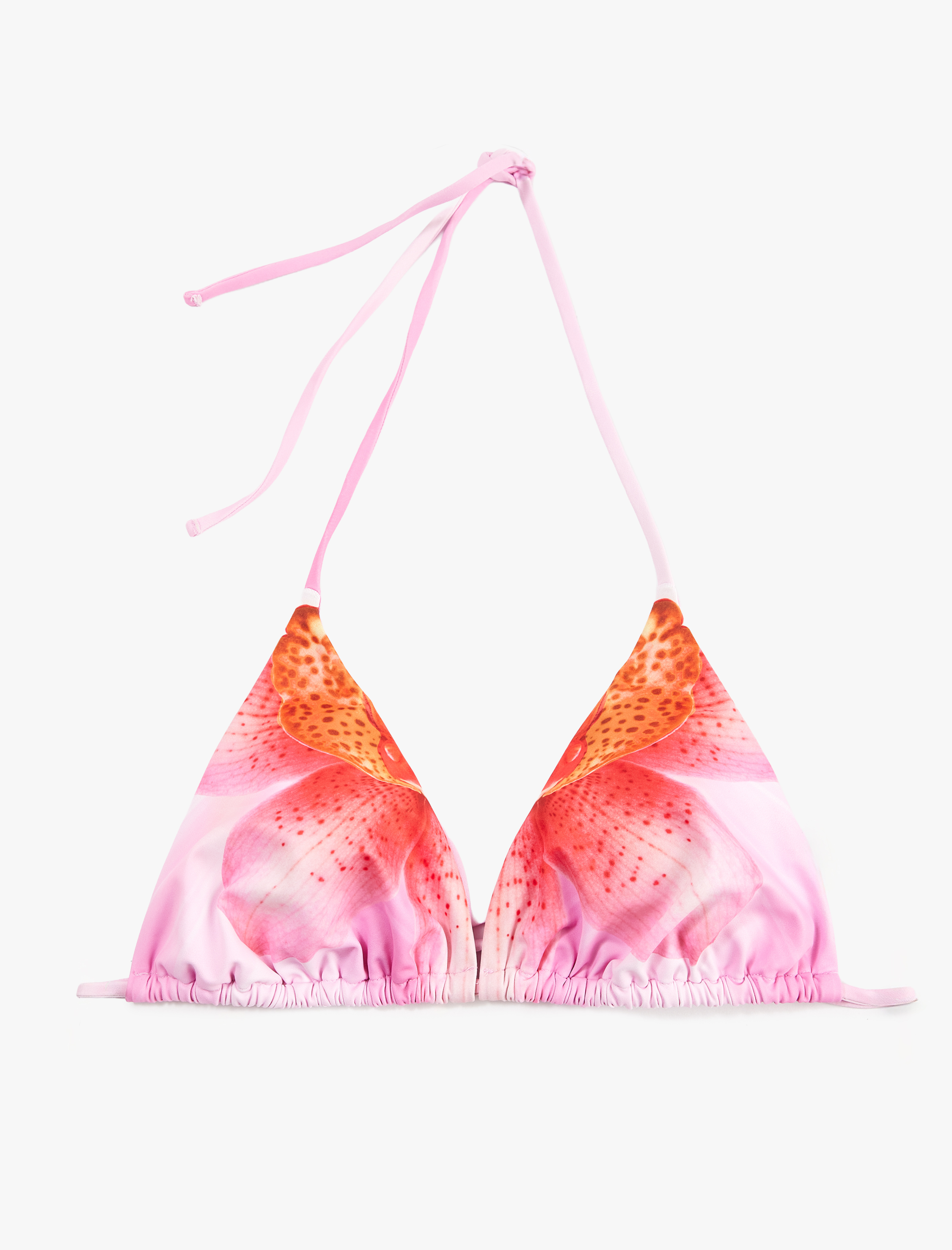   Koton X Sibil Çetinkaya - Çiçekli Üçgen Bikini Üstü
