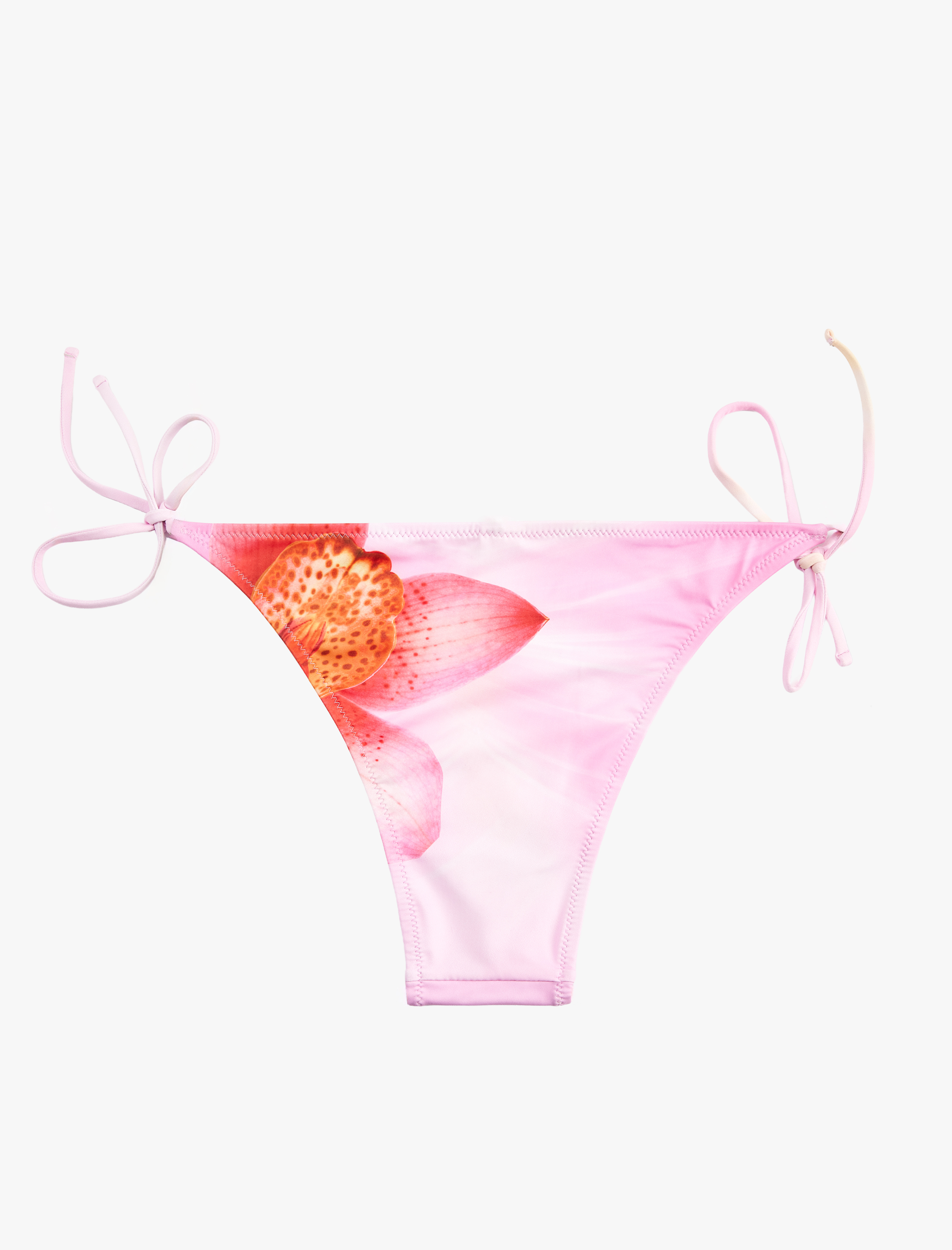   Koton X Sibil Çetinkaya - Yanları İpli Bağlamalı Çiçekli Bikini Altı