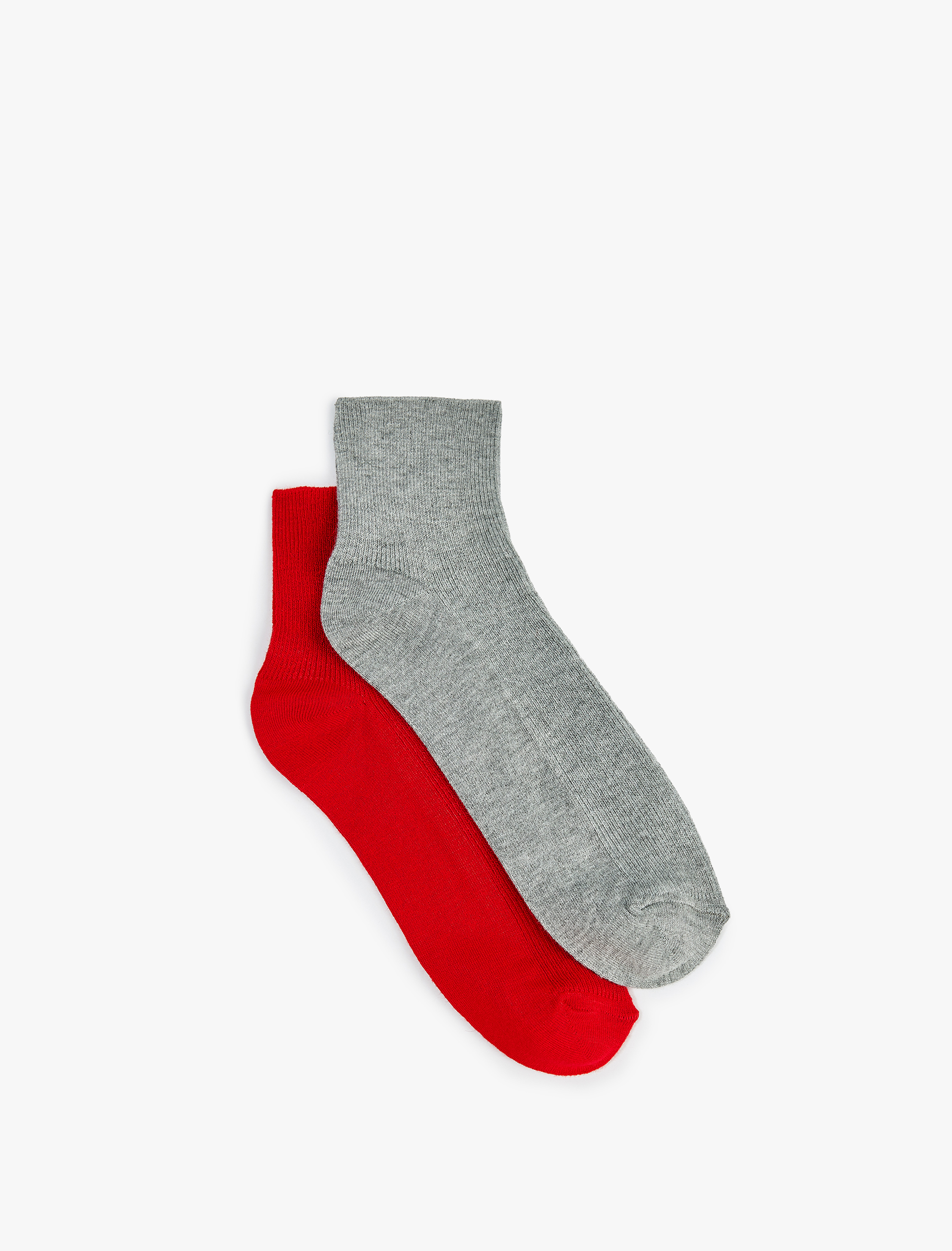  Kadın 2'li Bambu Viskon Soket Çorap Seti