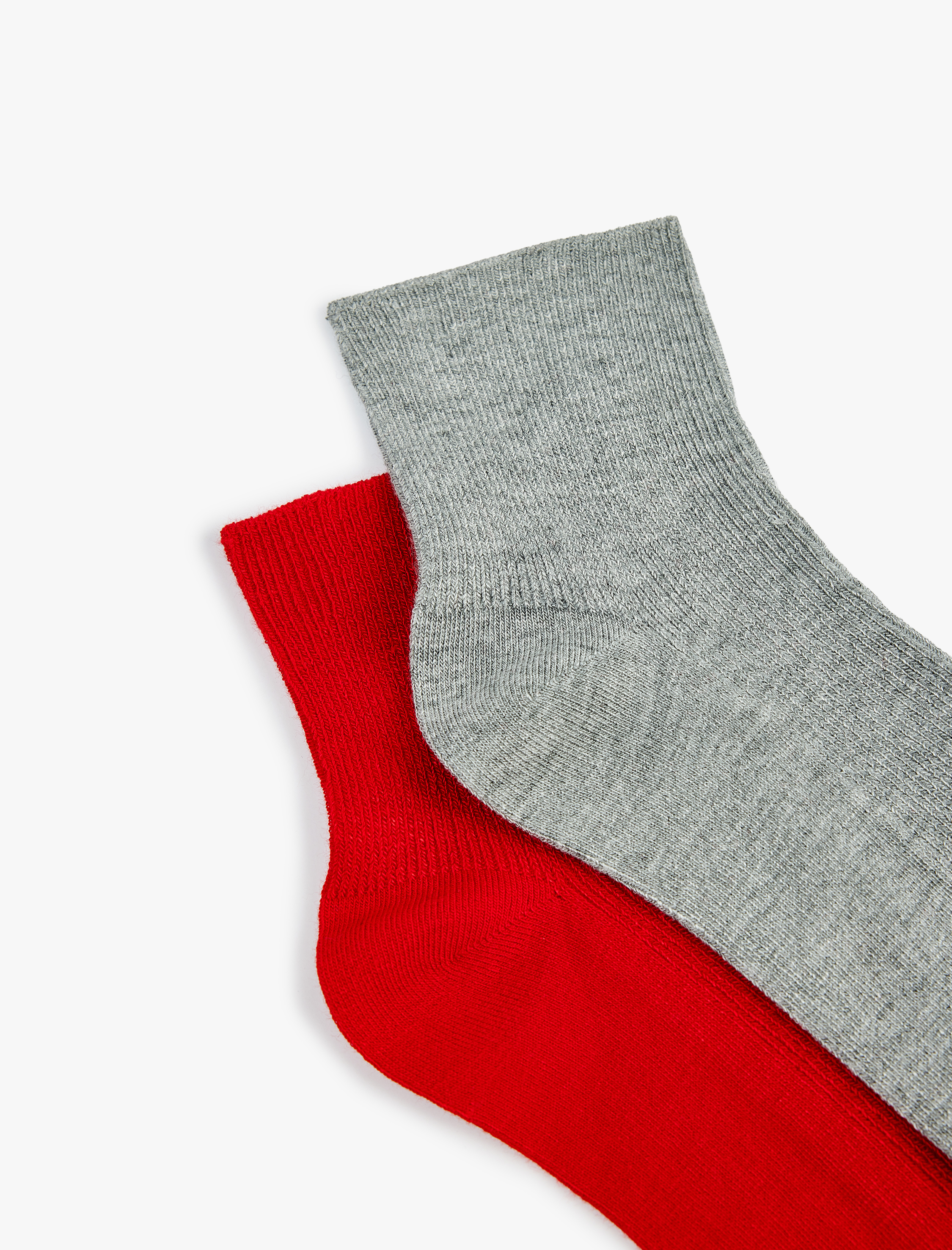  Kadın 2'li Bambu Viskon Soket Çorap Seti