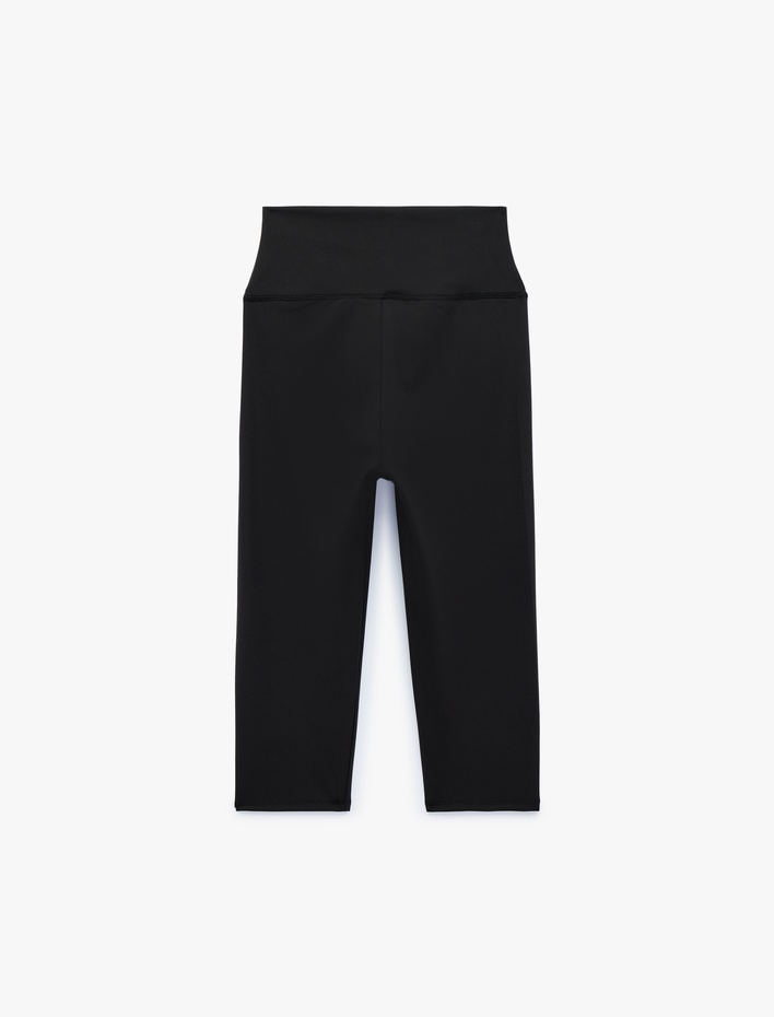  Yüksek Bel Spor Kapri Tayt