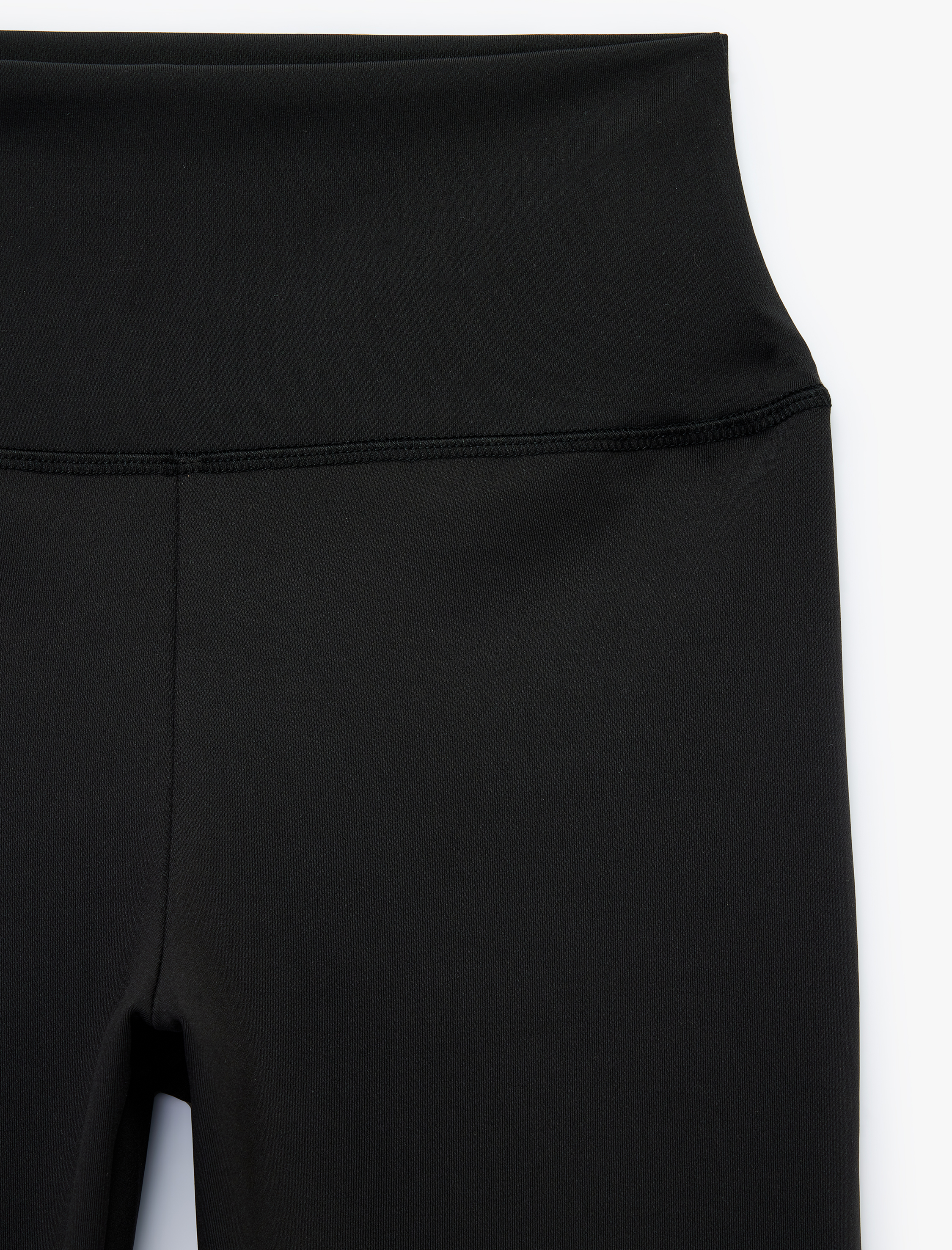   Yüksek Bel Spor Kapri Tayt