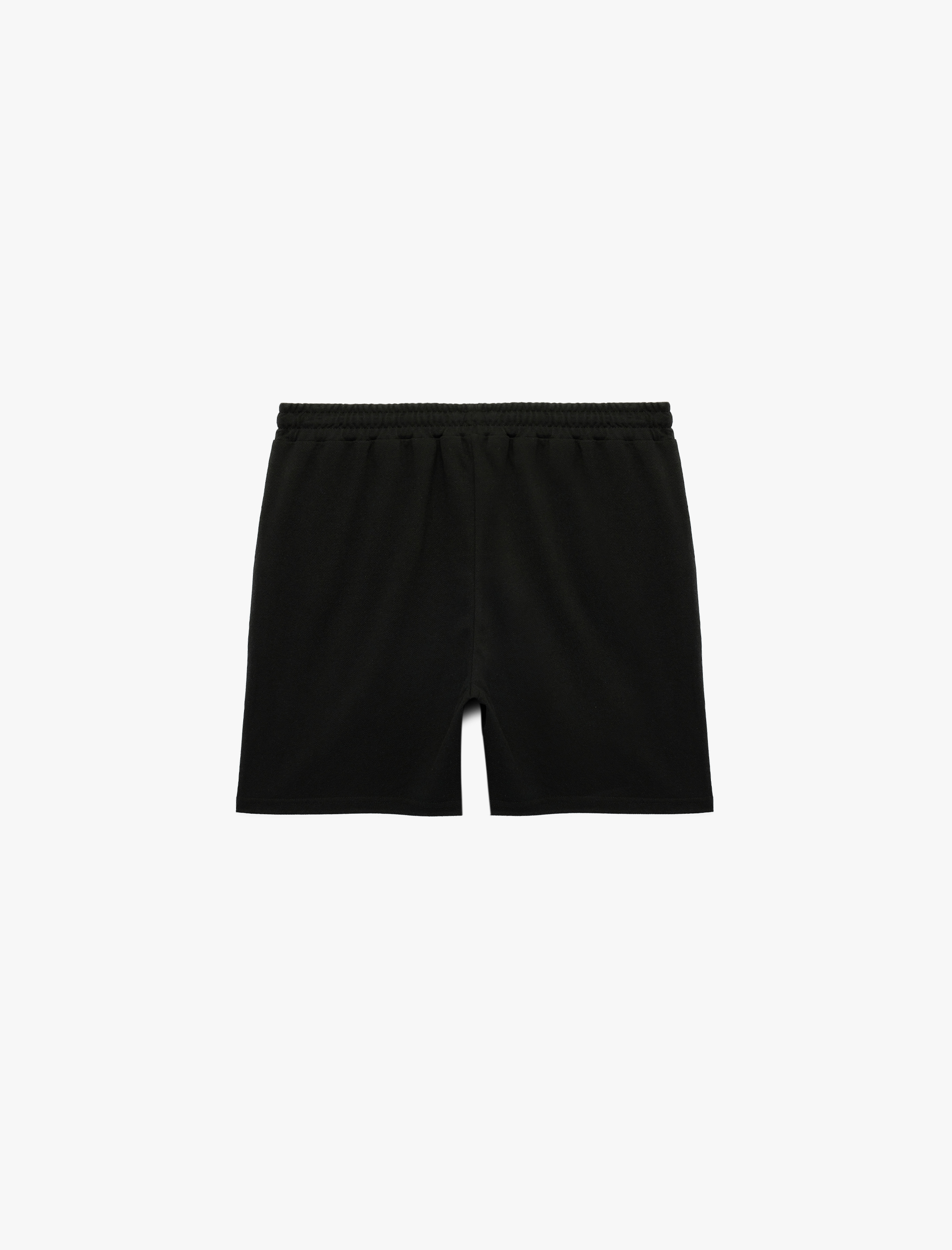   Straight Fit Cepli Pike Kumaş Bermuda Beli Bağcıklı Spor Şort