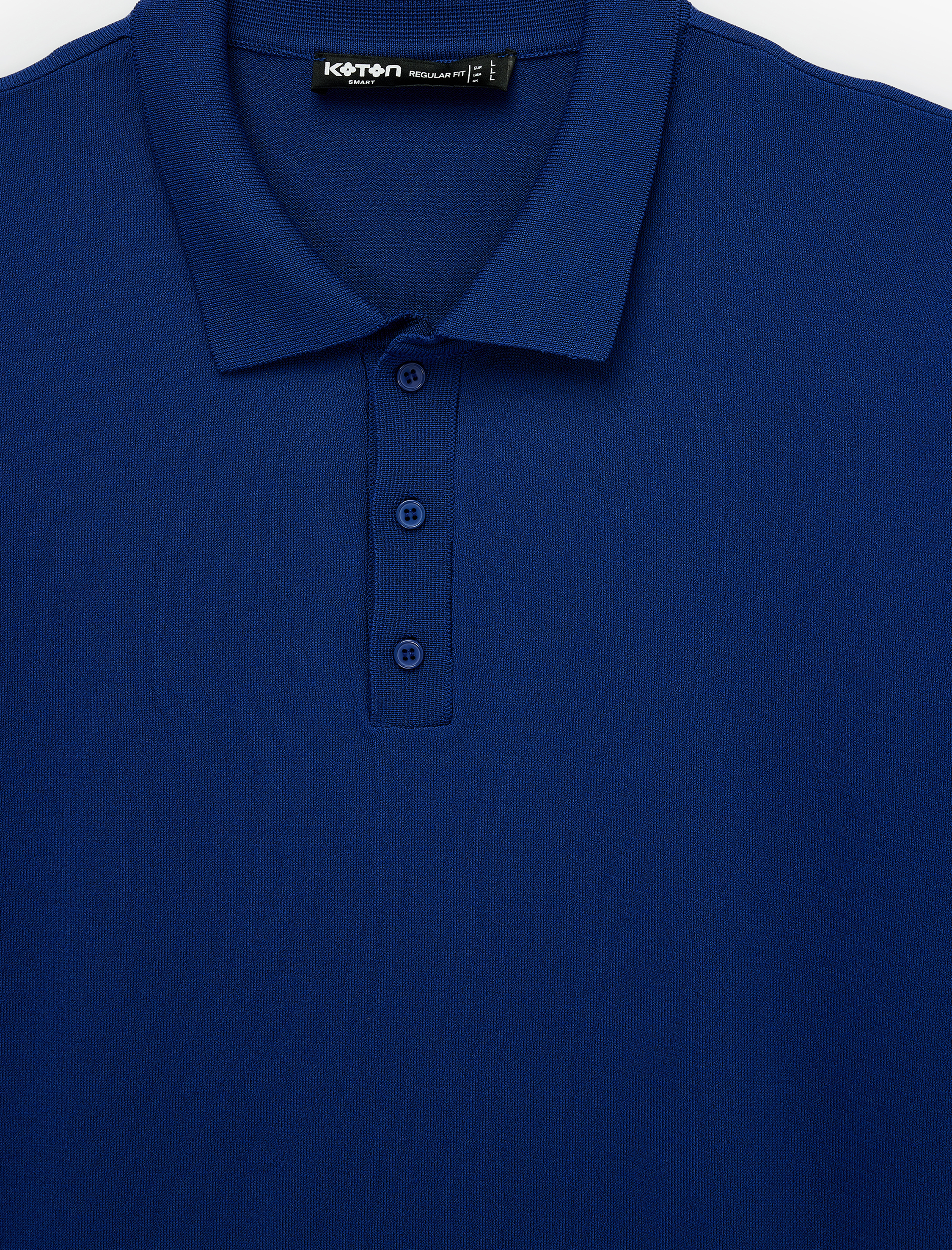   Regular Fit Viskon Karışımlı Düğmeli Polo Yaka Kısa Kollu Triko Tişört