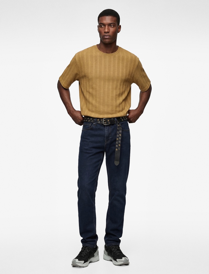  Pamuklu Normal Bel Slim Fit Jean Pantolon - Brad Jean