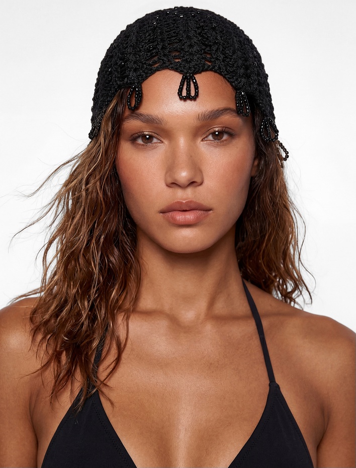  Dokulu Üçgen Bikini Üstü