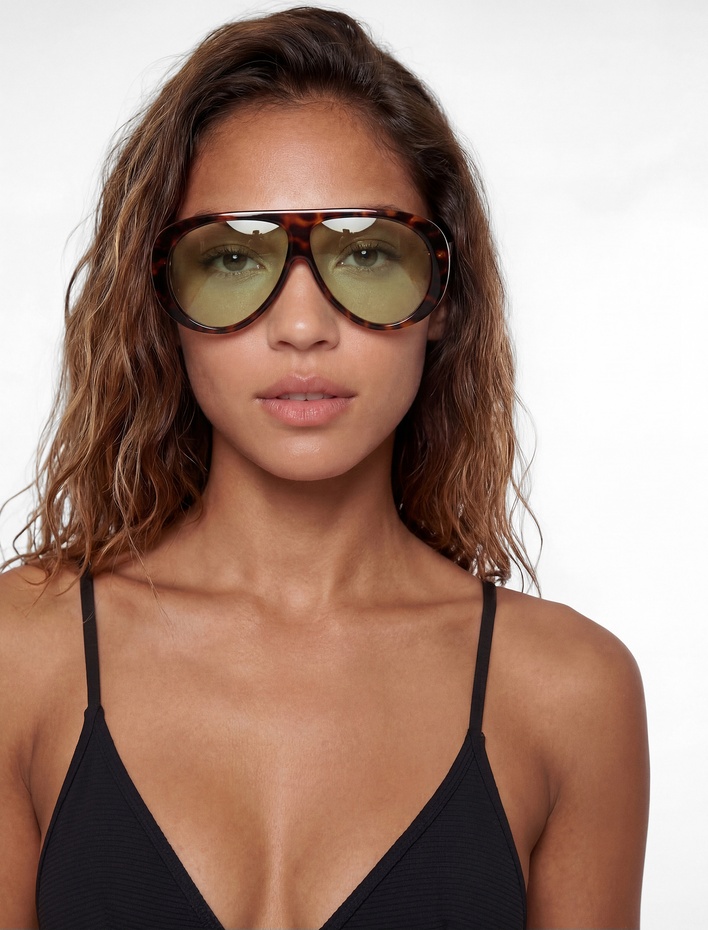  Çapraz Askılı Dokulu Bralet Bikini Üstü