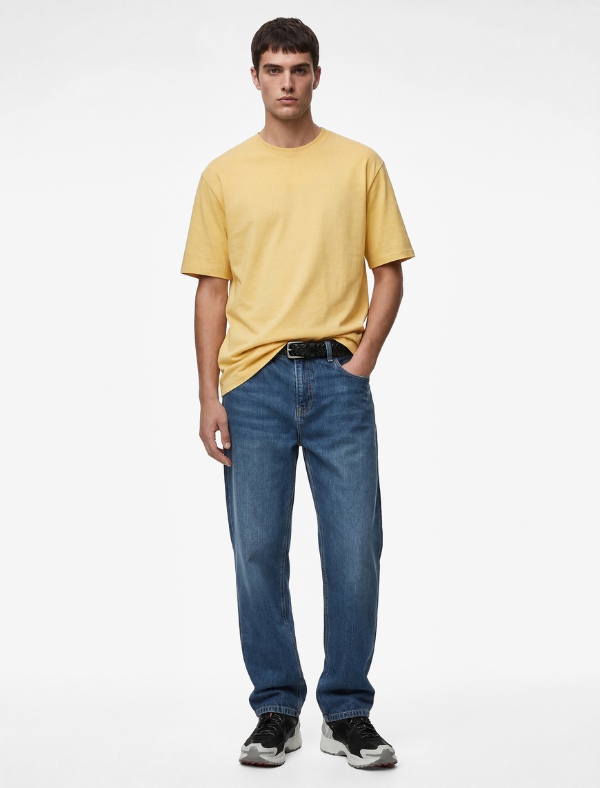Koton Erkek Regular Fit Pamuklu Tapered Jean Pantolon – Joe Jean