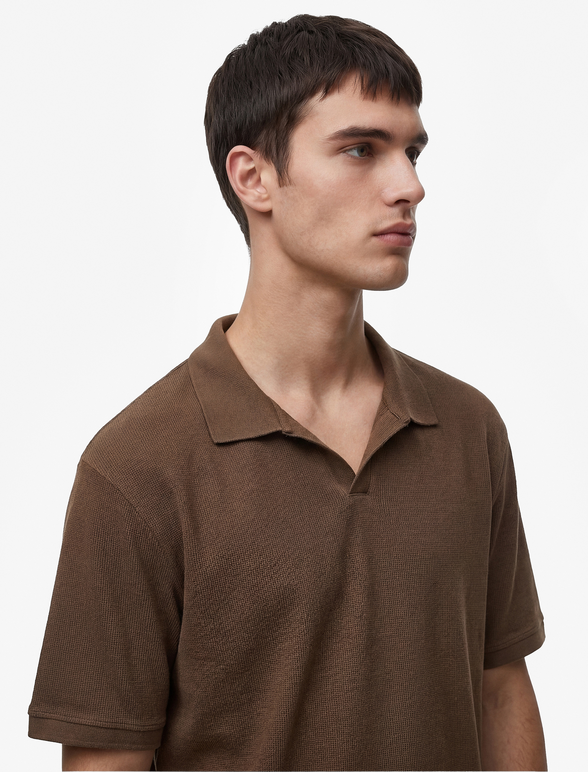   Regular Fit Kısa Kollu Pamuklu Polo Yaka Tişört