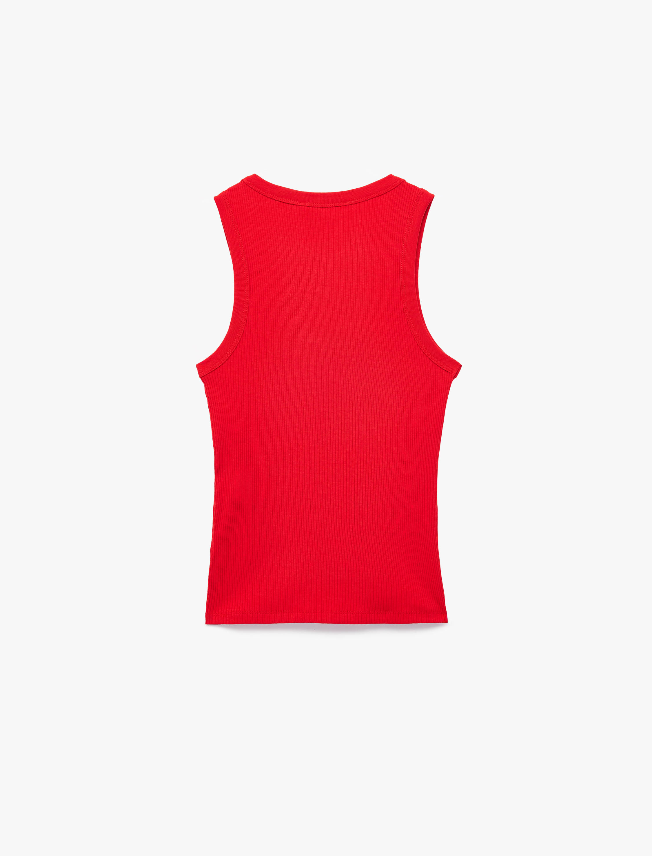   Pamuklu U Yaka Slim Fit Atlet