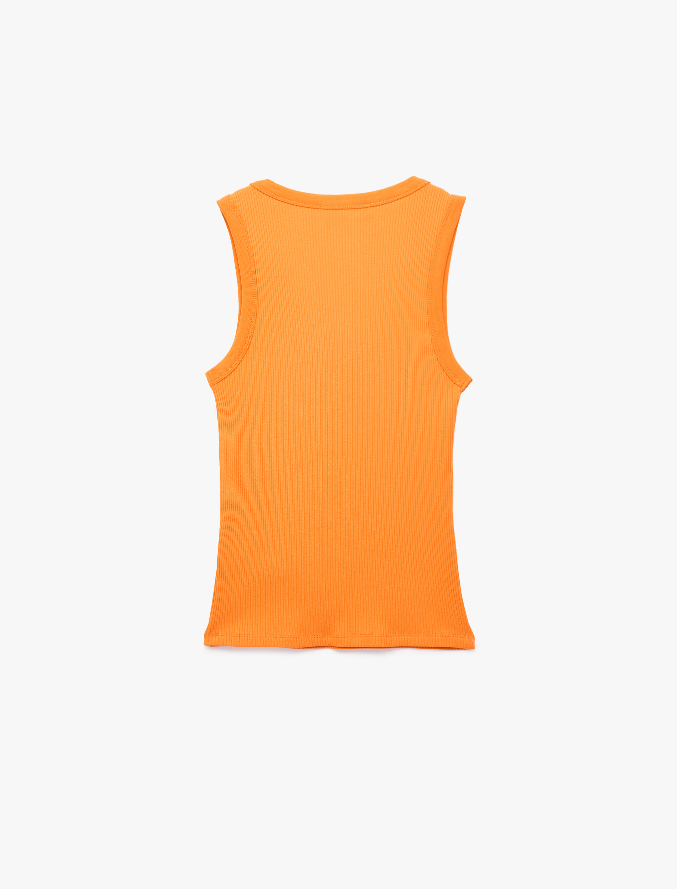   Pamuklu U Yaka Slim Fit Atlet