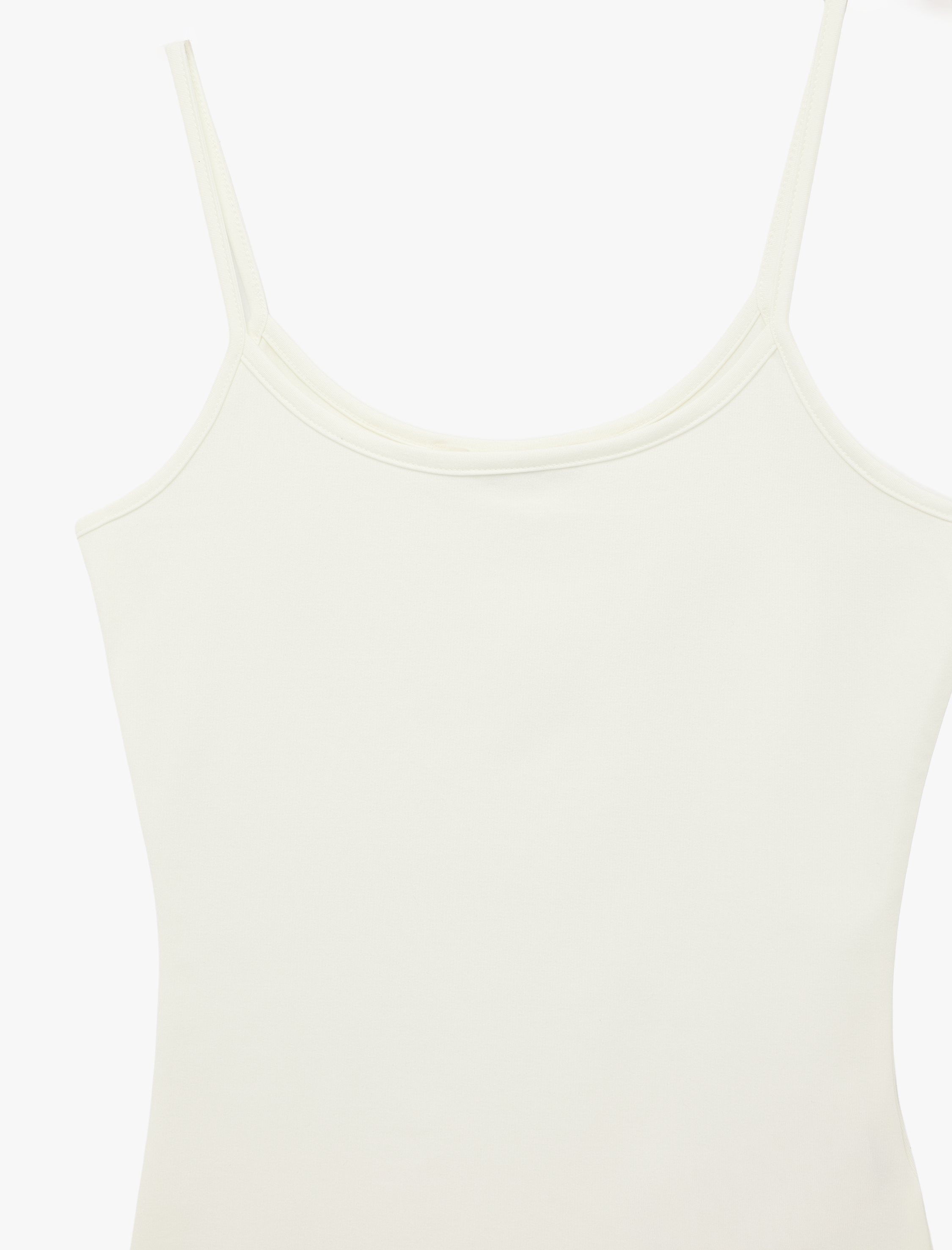   U Yaka Kolsuz Slim Fit Basic Atlet