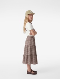 Lisanslı Snoopy Baskılı Bisiklet Yaka Kısa Kollu Pamuklu Tişört