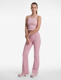 Yüksek Bel Slim Fit İspanyol Paça Spor Tayt