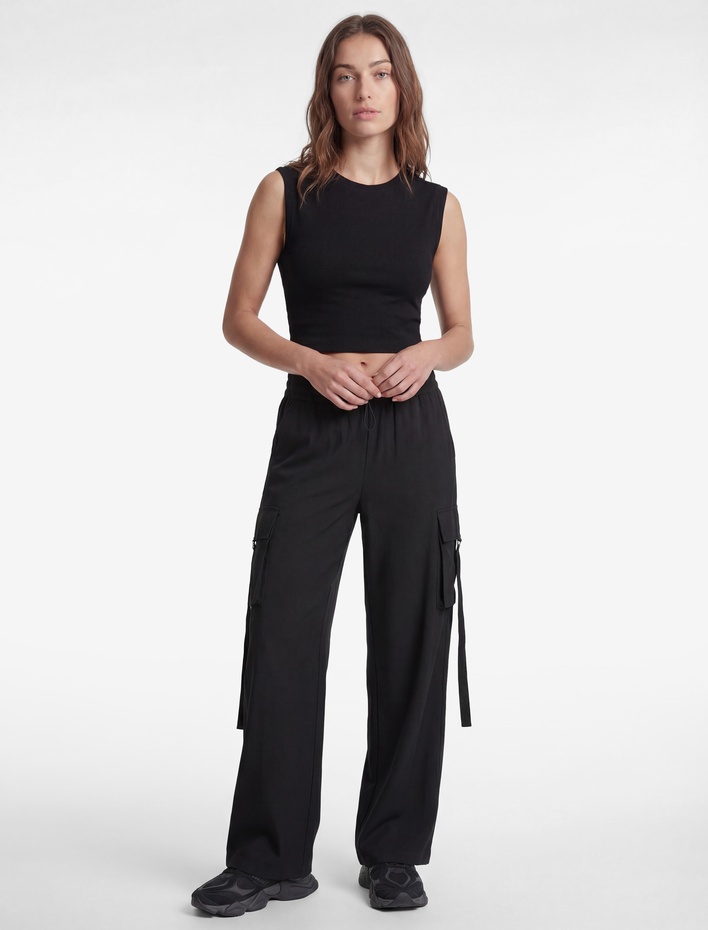  Rahat Kalıp Kolsuz Bisiklet Yaka Pamuklu Spor Tişört