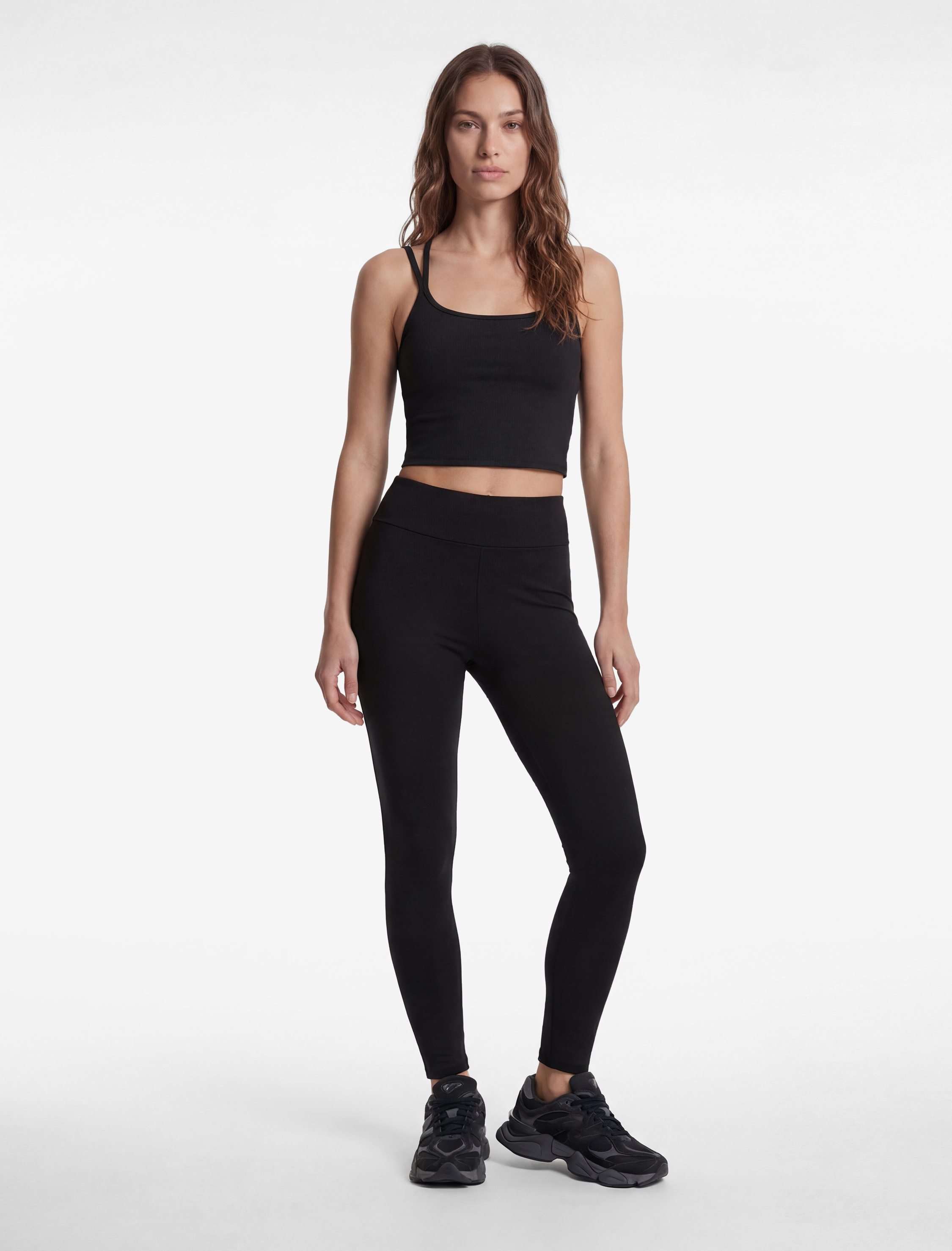   Yüksek Bel Slim Fit Spor Tayt