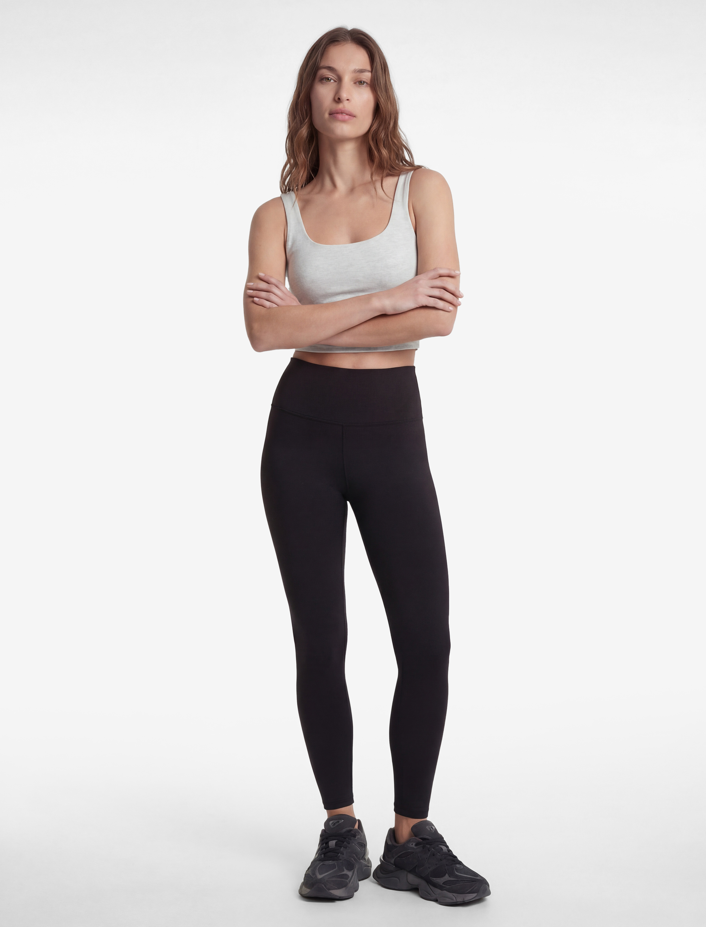   Yüksek Bel Skinny Spor Tayt