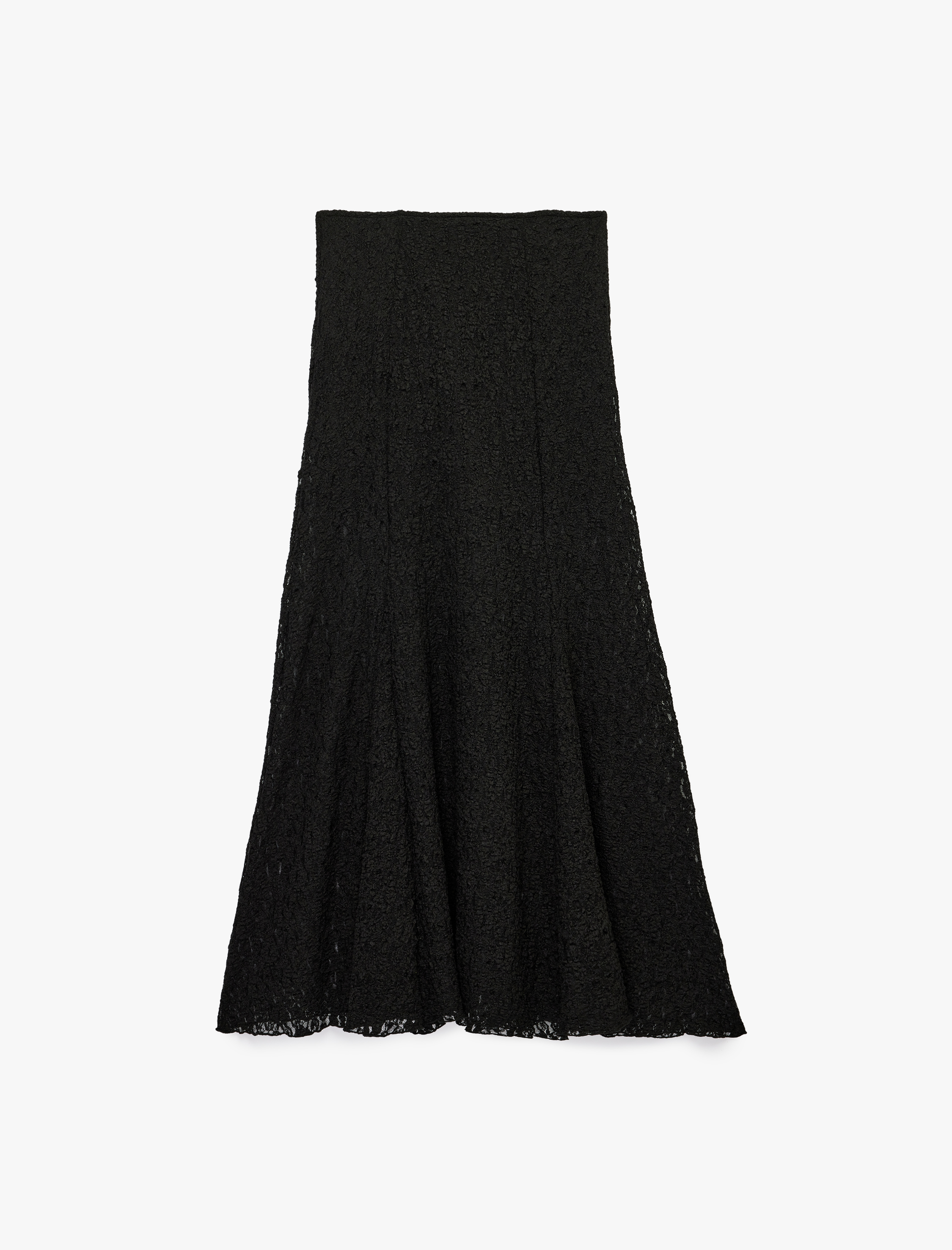   Slim Fit Midi Dantel Etek