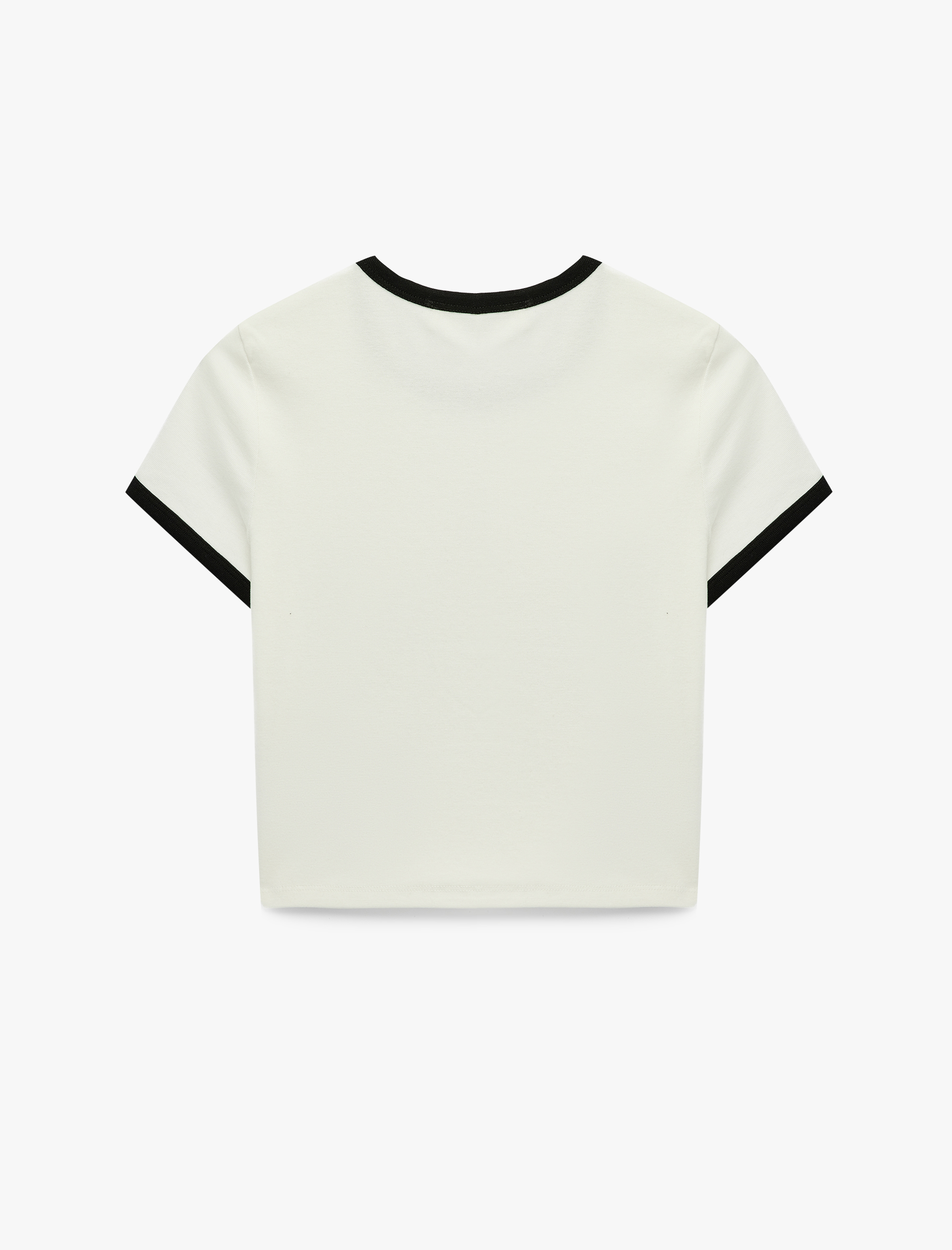   Slim Fit Kısa Kollu Bisiklet Yaka Leopar Baskılı Pamuklu Tişört