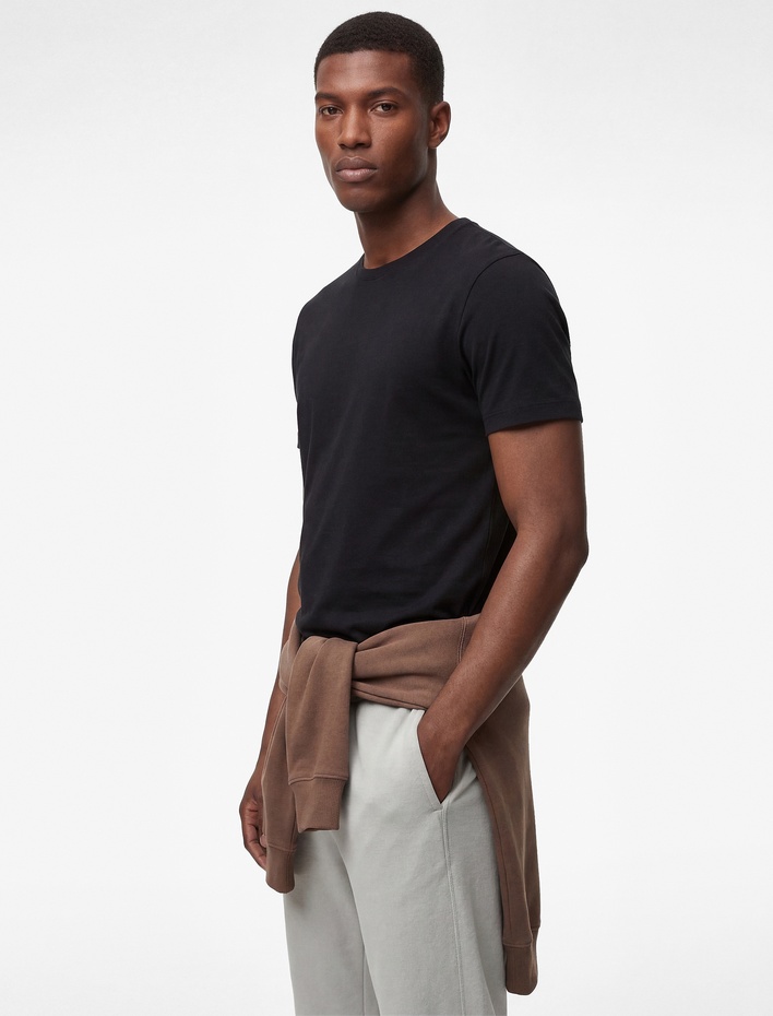  Regular Fit Kısa Kollu Viskon Karışımlı Bisiklet Yaka Basic Spor Tişört