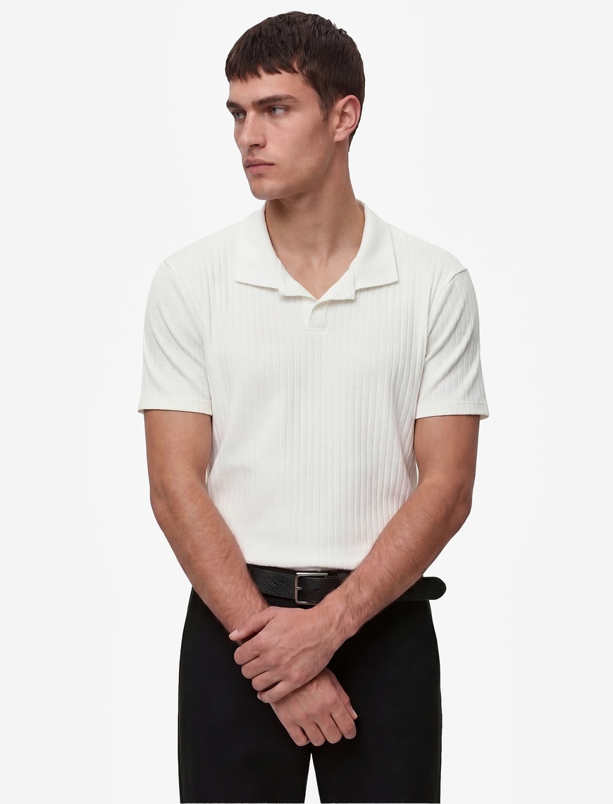 Koton Erkek Kısa Kollu Pamuklu Slim Fit Polo Yaka T-Shirt