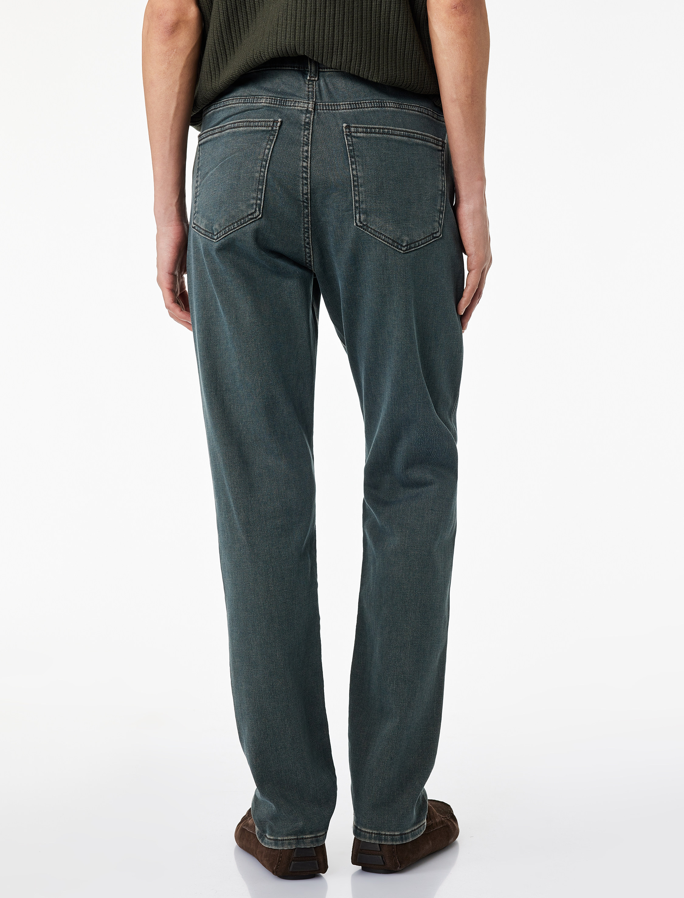   Normal Bel Pamuklu Slim Fit Jean Pantolon - Brad Jean